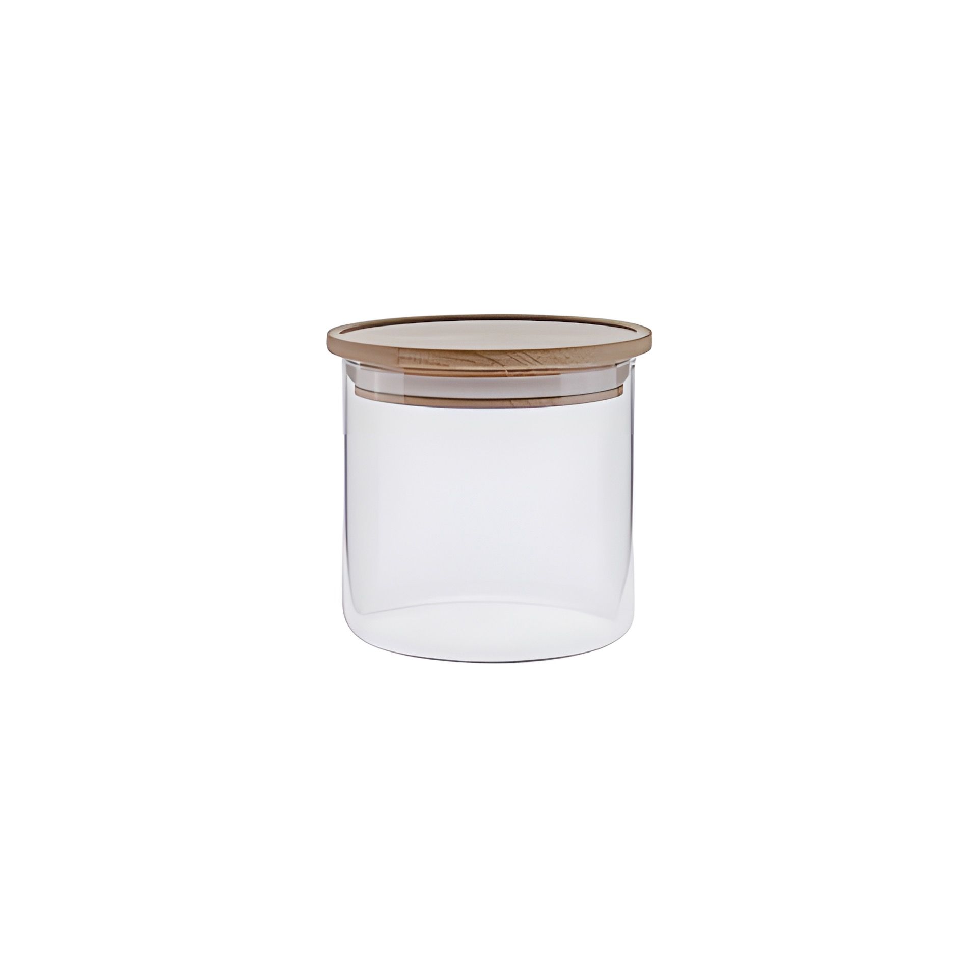 Vorratsglas Simax  0,4 Liter mit Holzdeckel