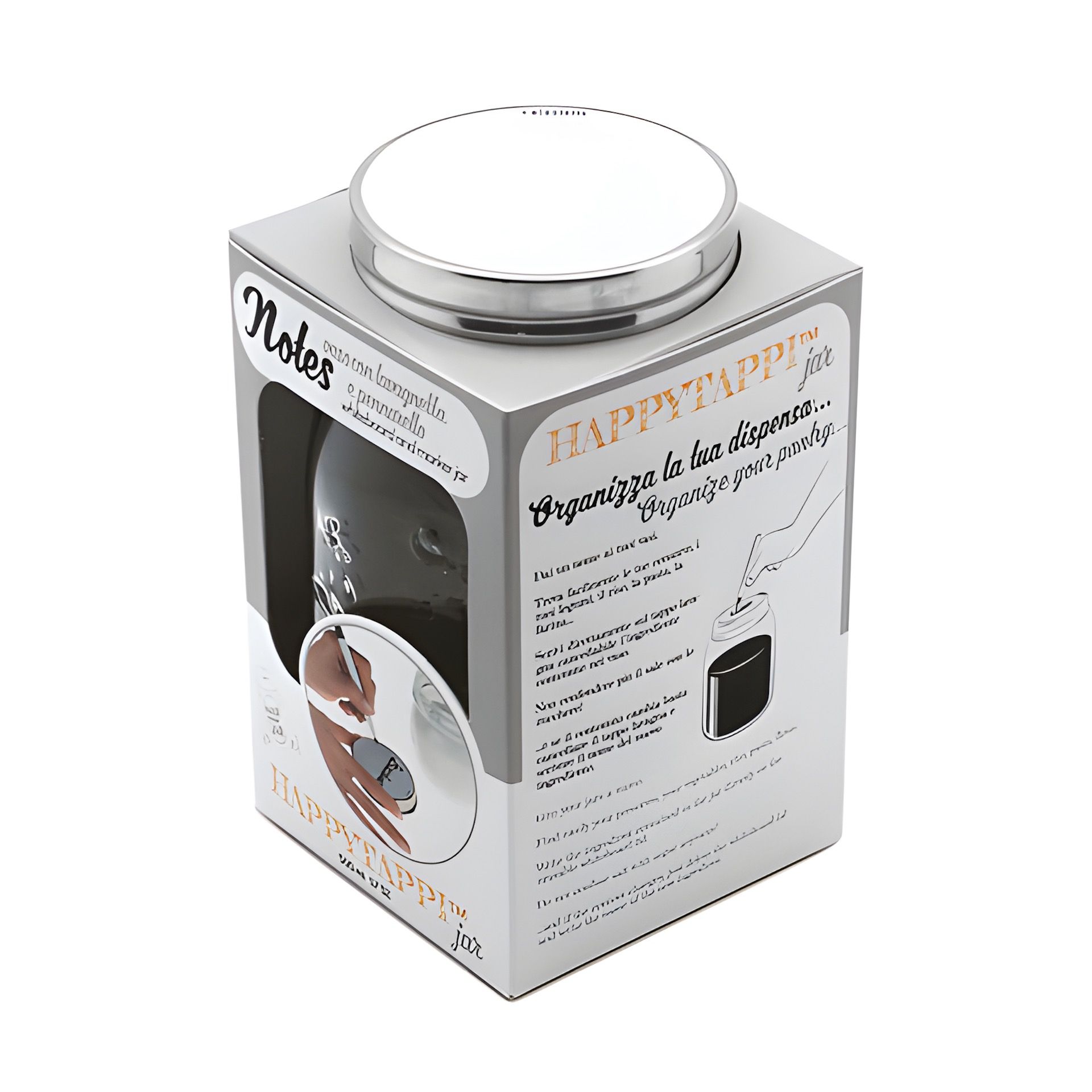 HappyTappi CT 70 Whiteboardglas 500 ml mit Marker