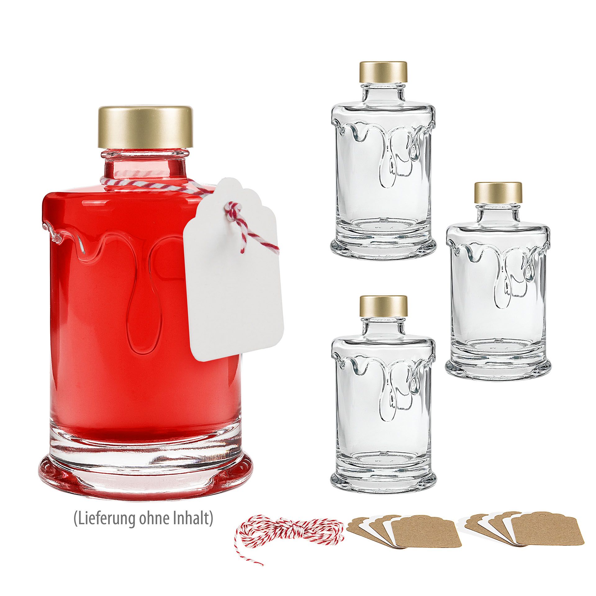 Kerze 200 ml, 4er Set