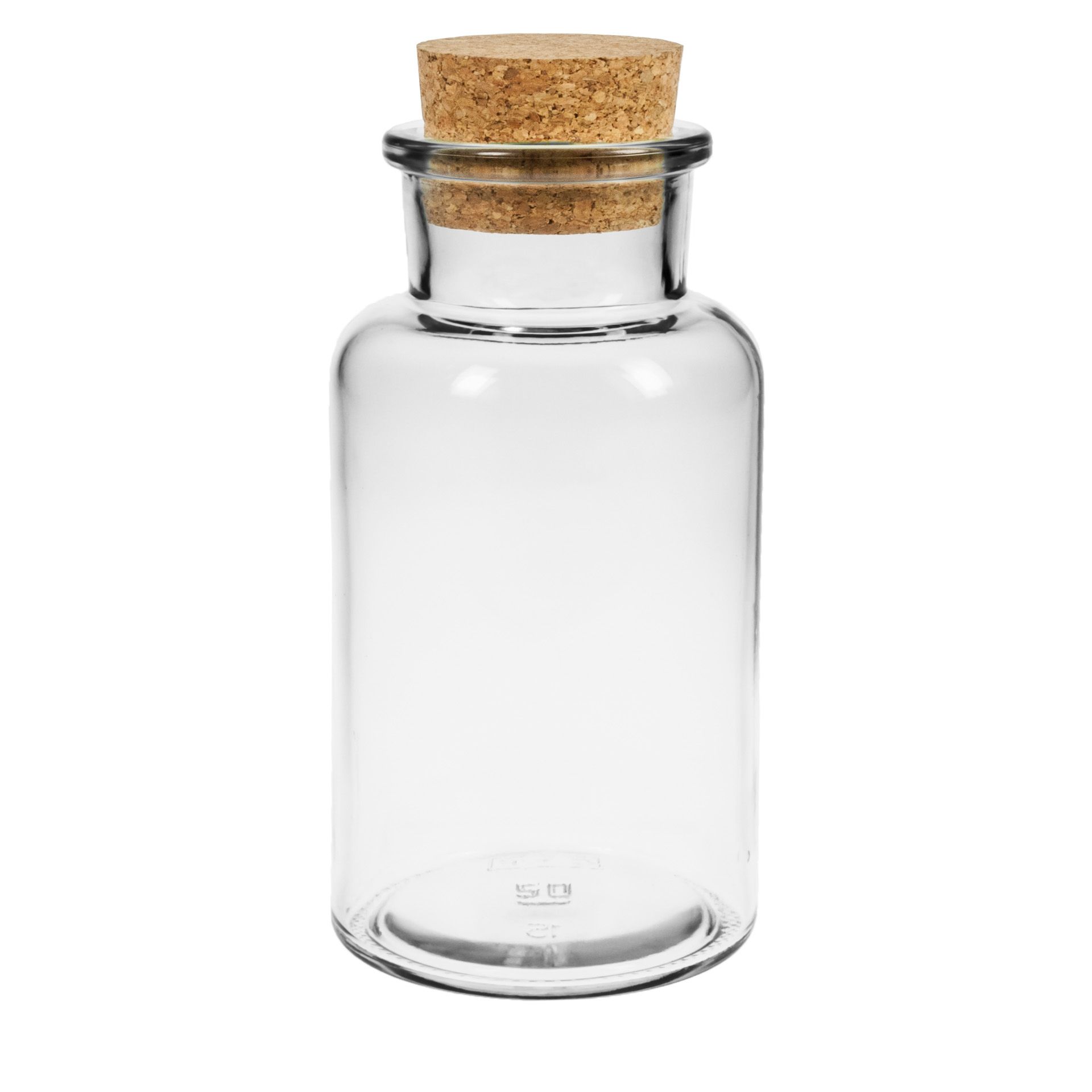 Korkenglas  300 ml rund