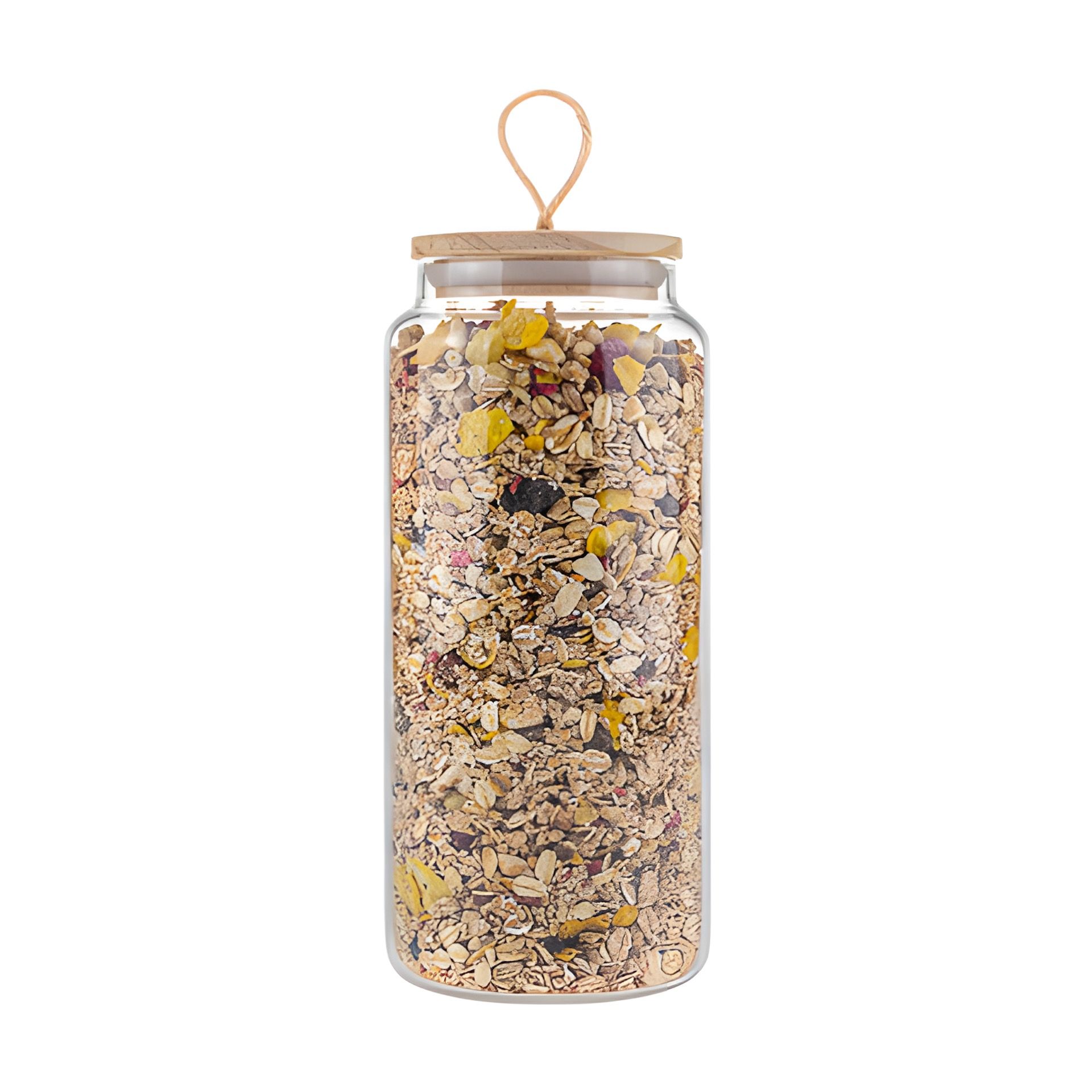Vorratsglas 1300 ml mit Holzdeckel