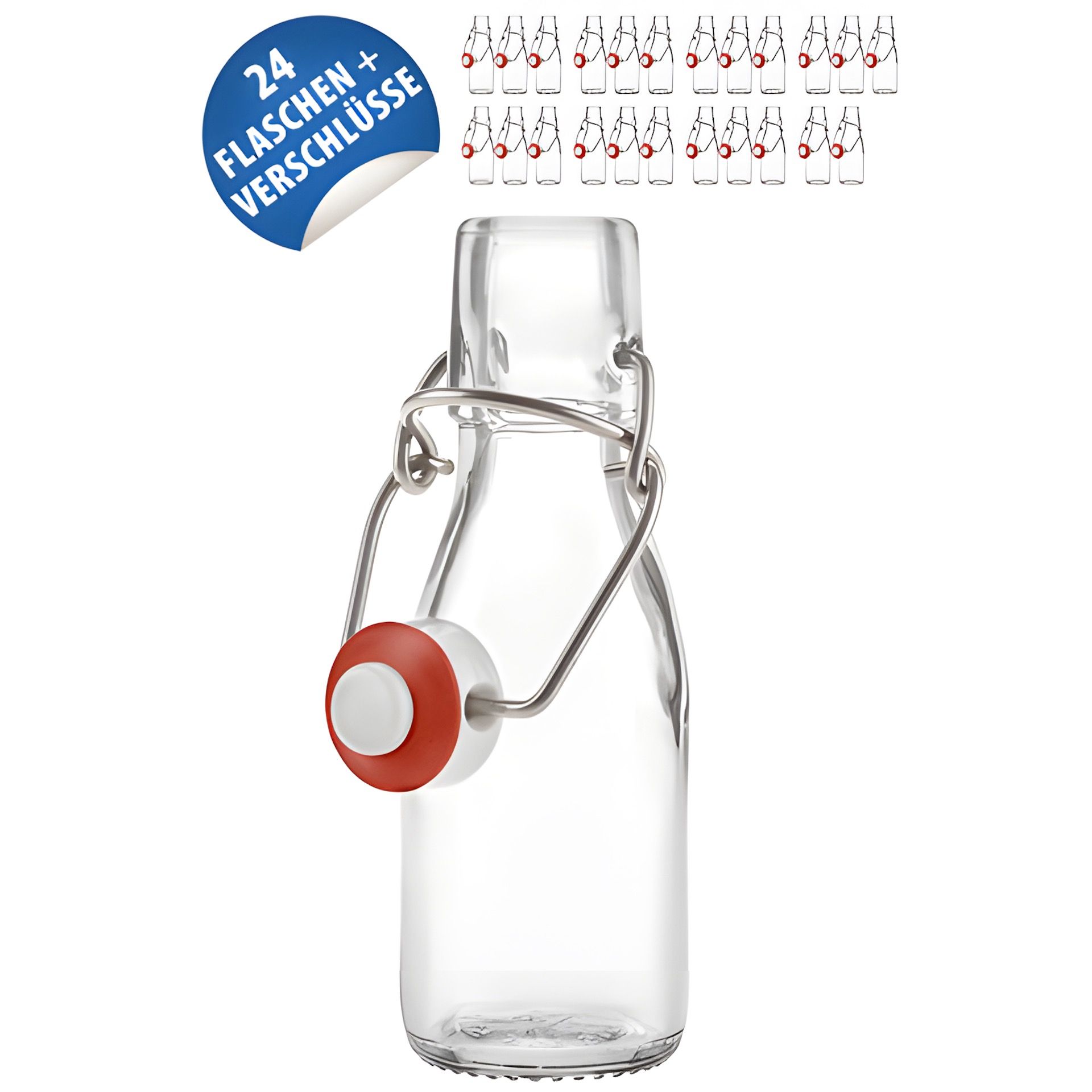 Bügelflasche 100 ml, 24er Set