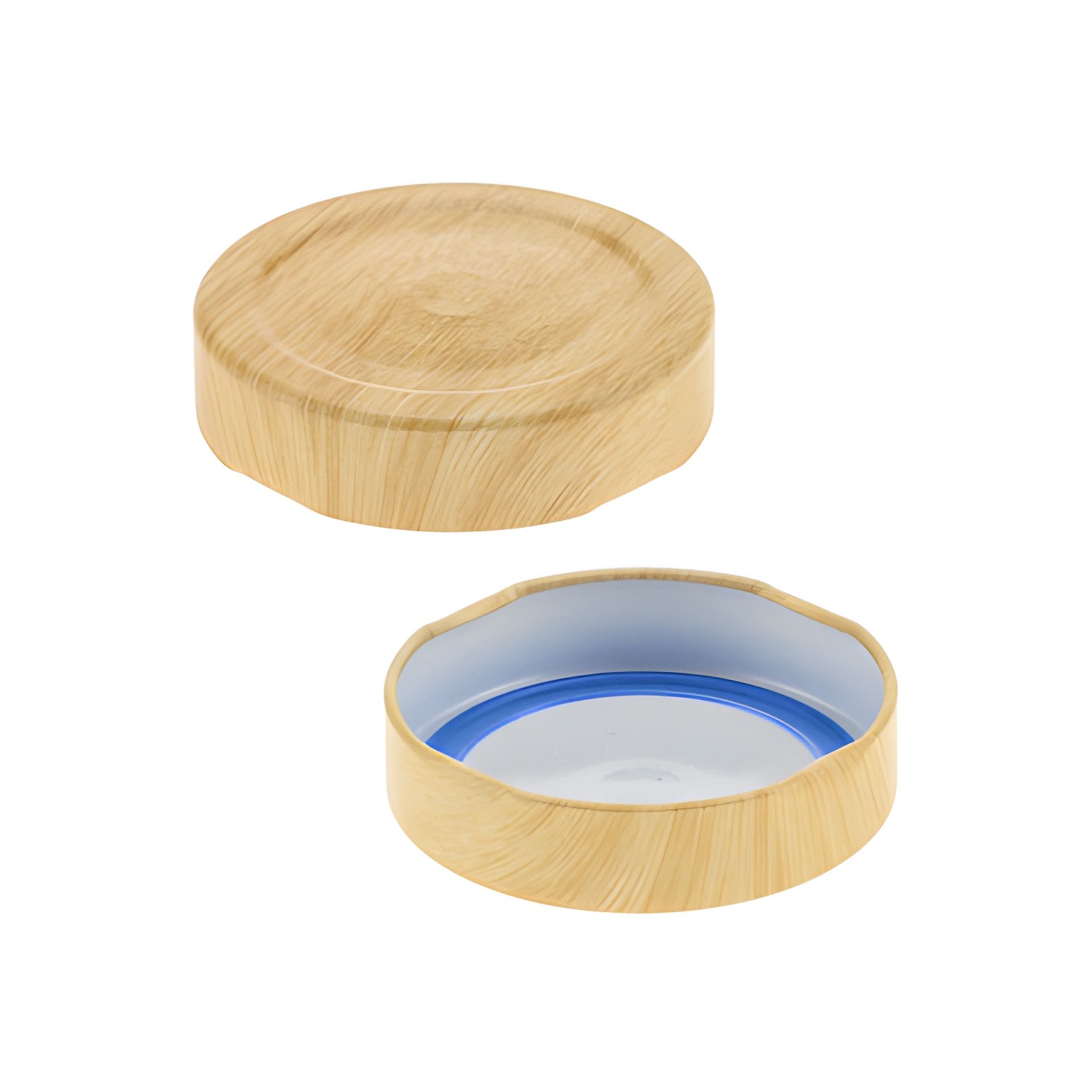 TO  58 Deep Holzdekor matt past. mit Button BLUESEAL