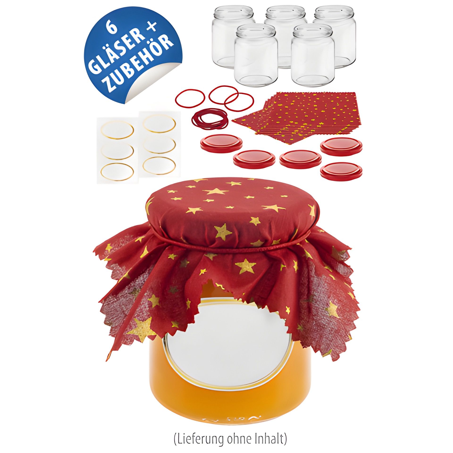 Weihnachtsglas 275 ml, 6er Set