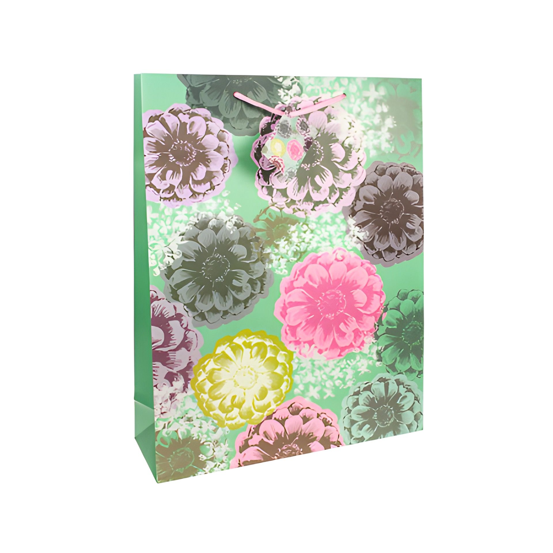 Geschenktüte 'Blumen', mittel