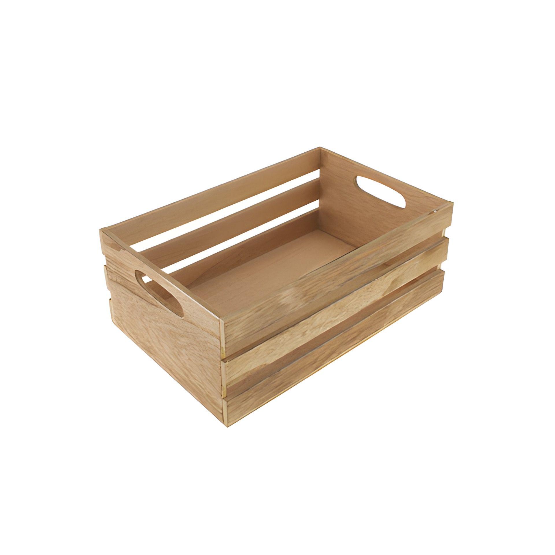 Holzkiste natur 35 x 23 cm