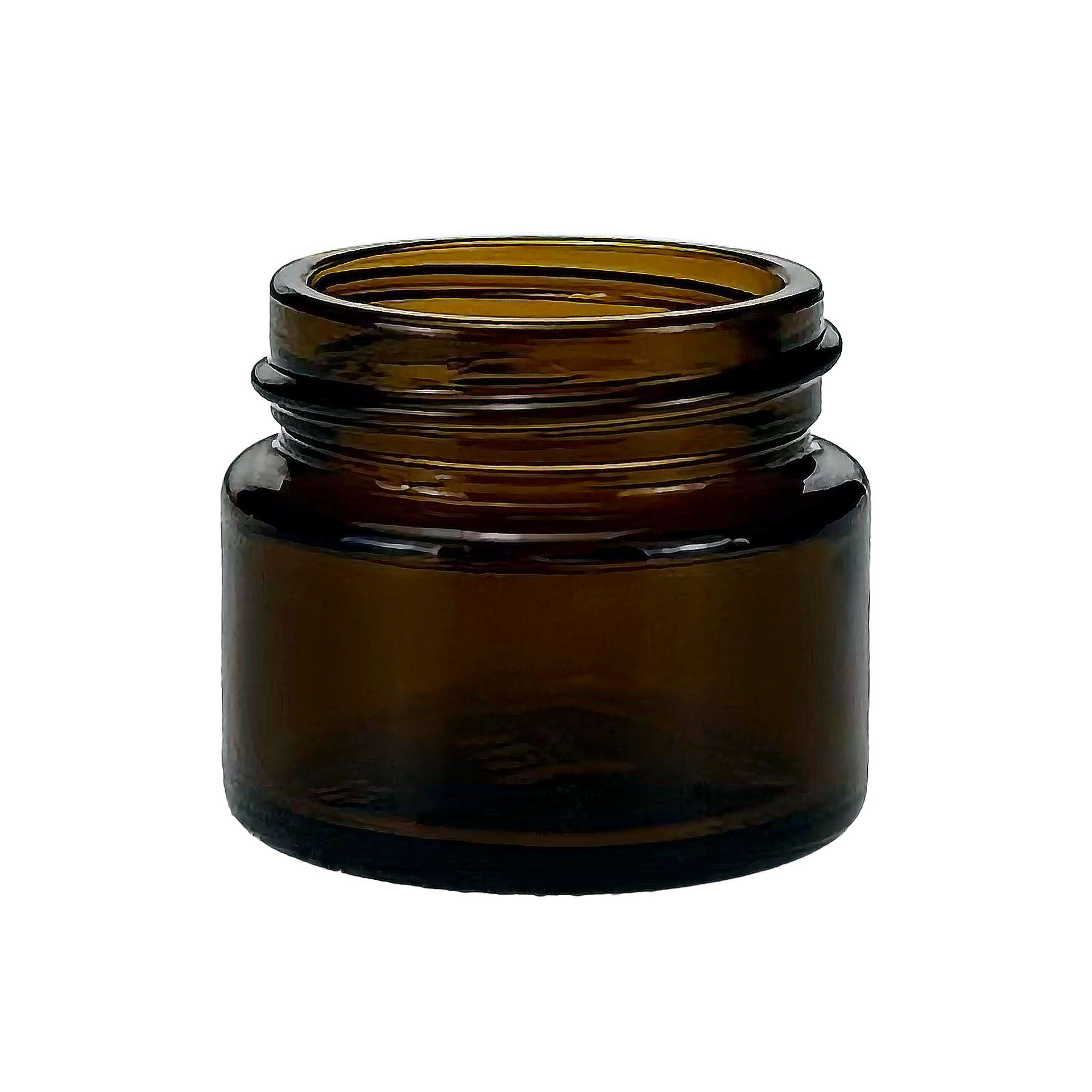 Tiegel 15 ml braun