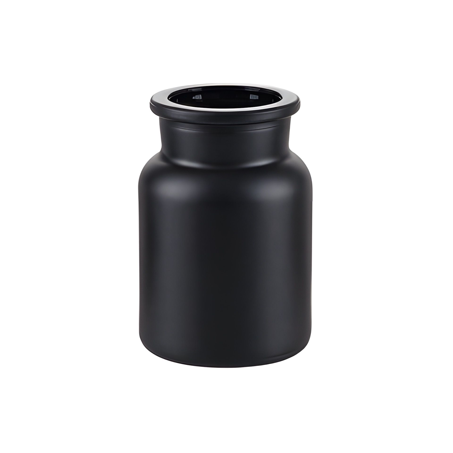 Korkenglas 150 ml schwarz matt beschichtet