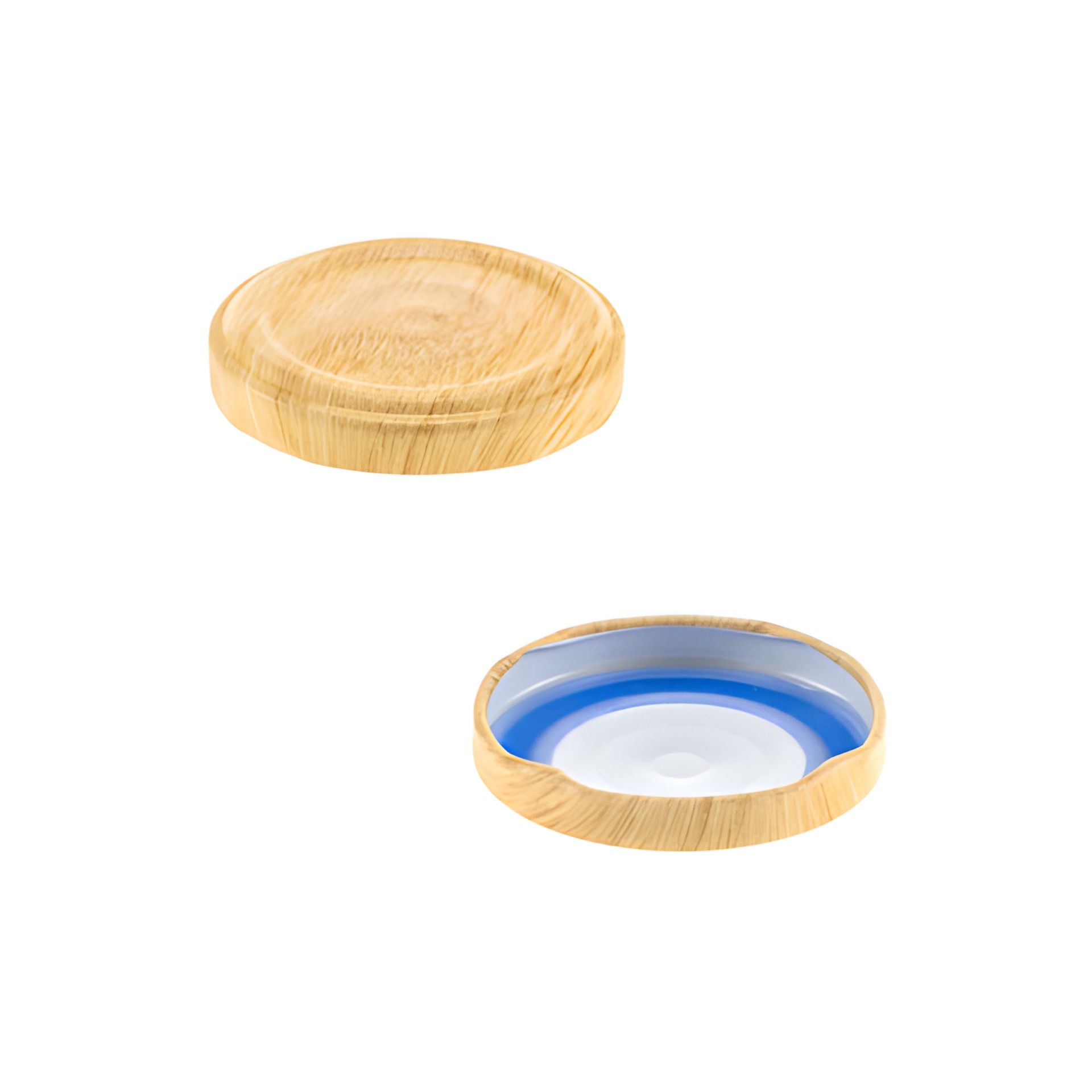 TO  48 Holzdekor matt past. mit Button BLUESEAL