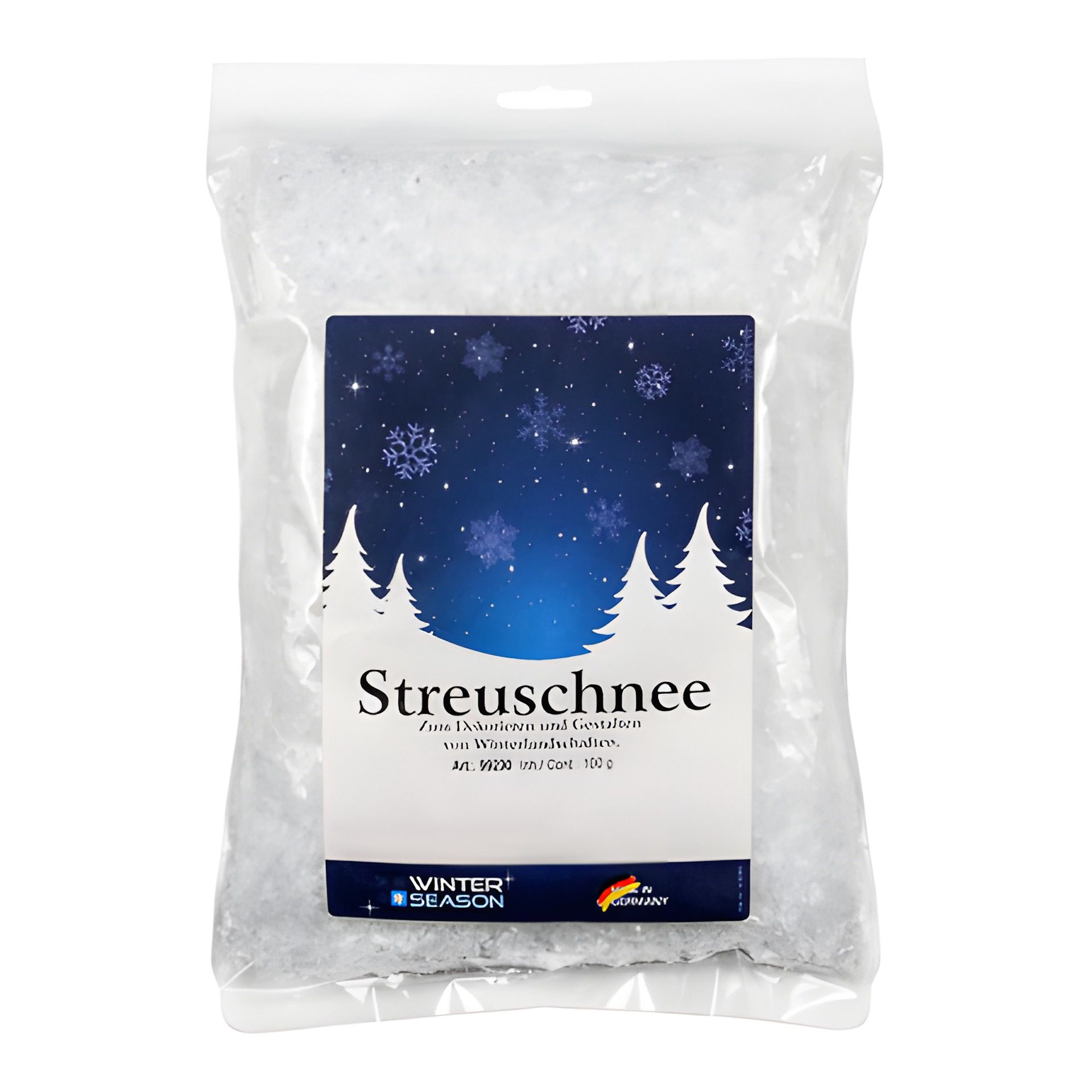Deko-Schnee 'Streuschnee' aus Kunststoff, 100 g