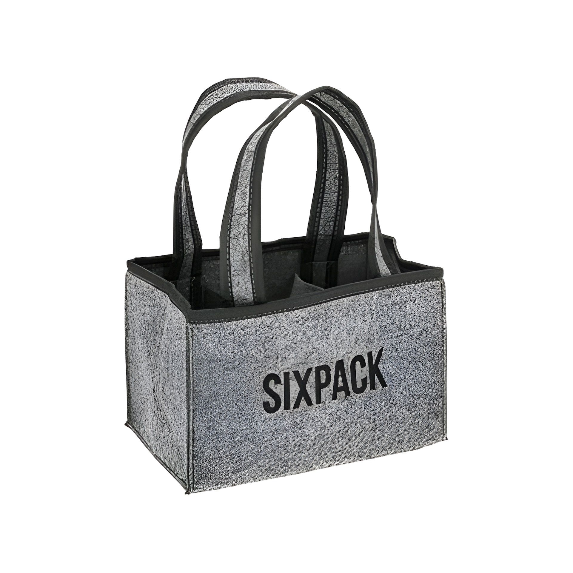 Flaschenträger 'Sixpack' aus Filz, 23 x 14 x 15 cm