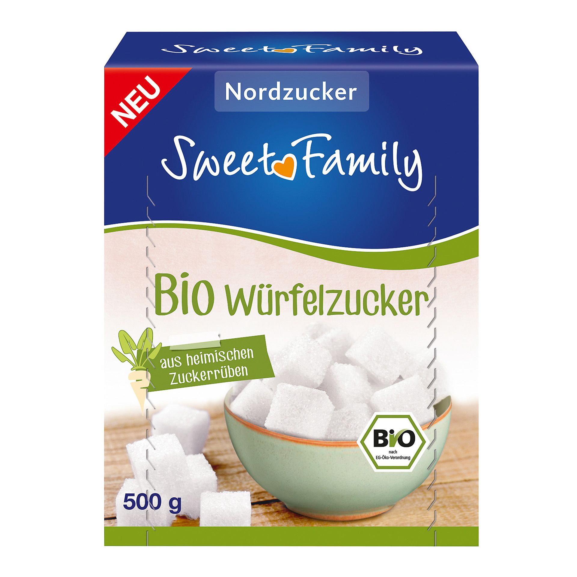 Bio-Würfelzucker, 500 g