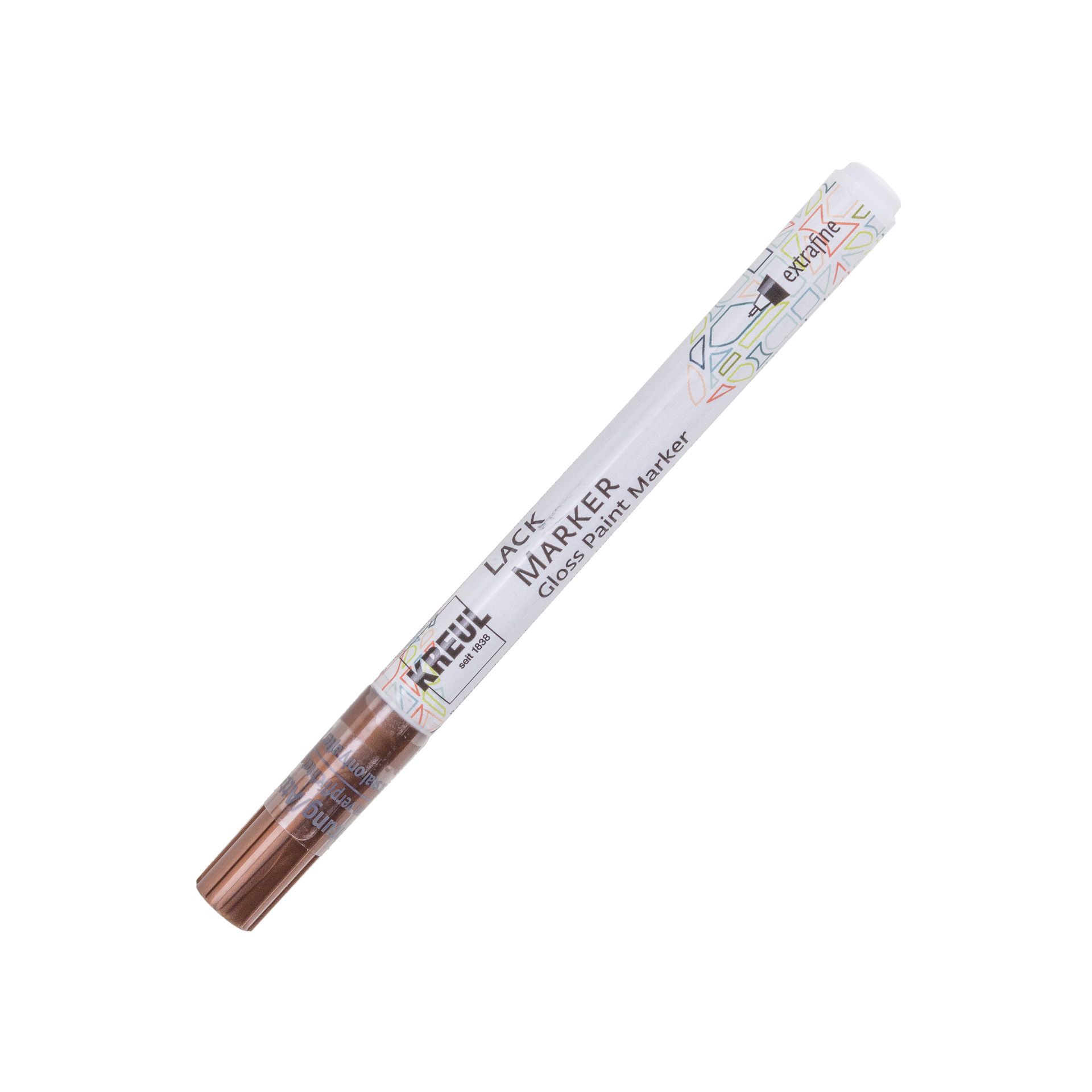 Lackmalstift extrafine kupfer