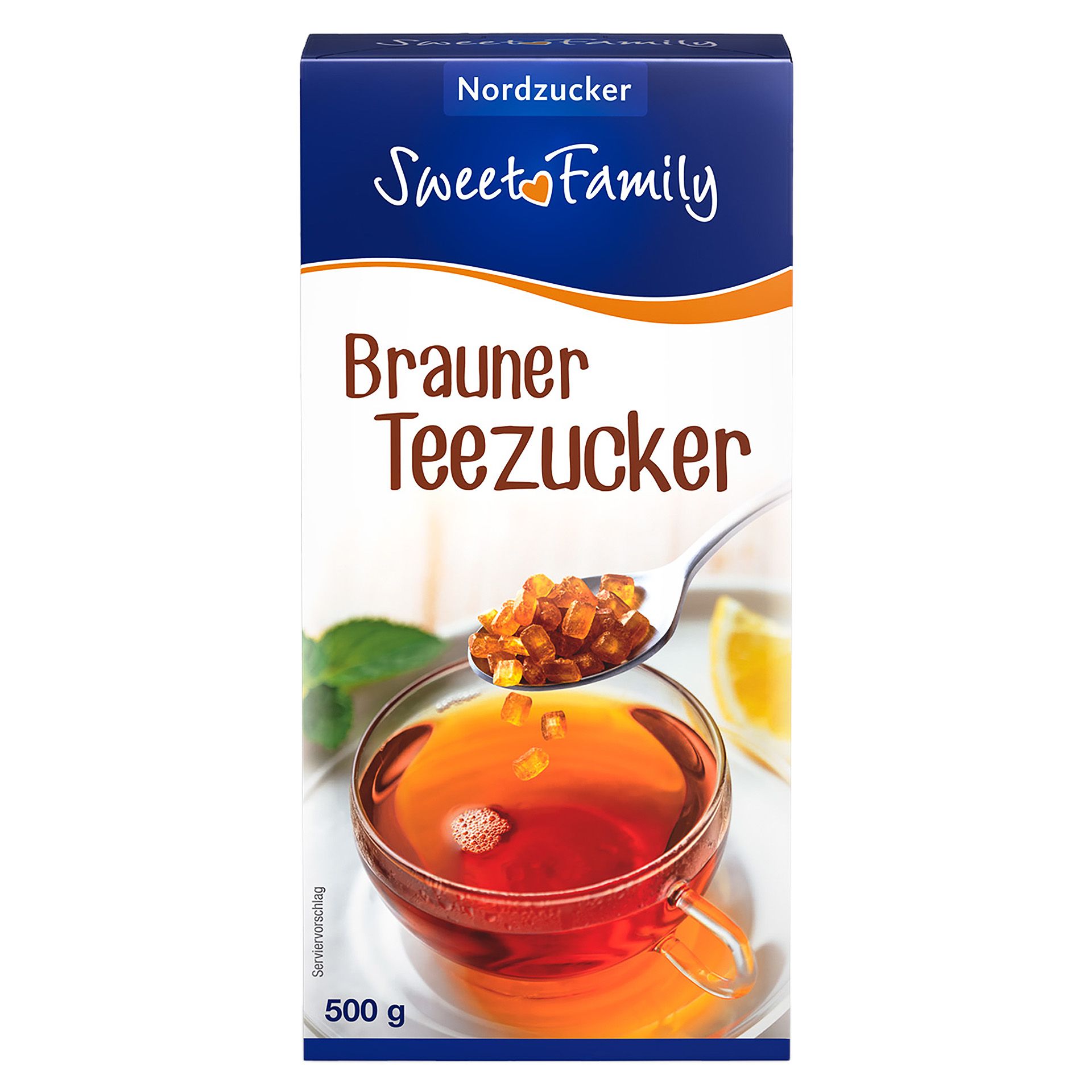 Brauner Teezucker, 500 g