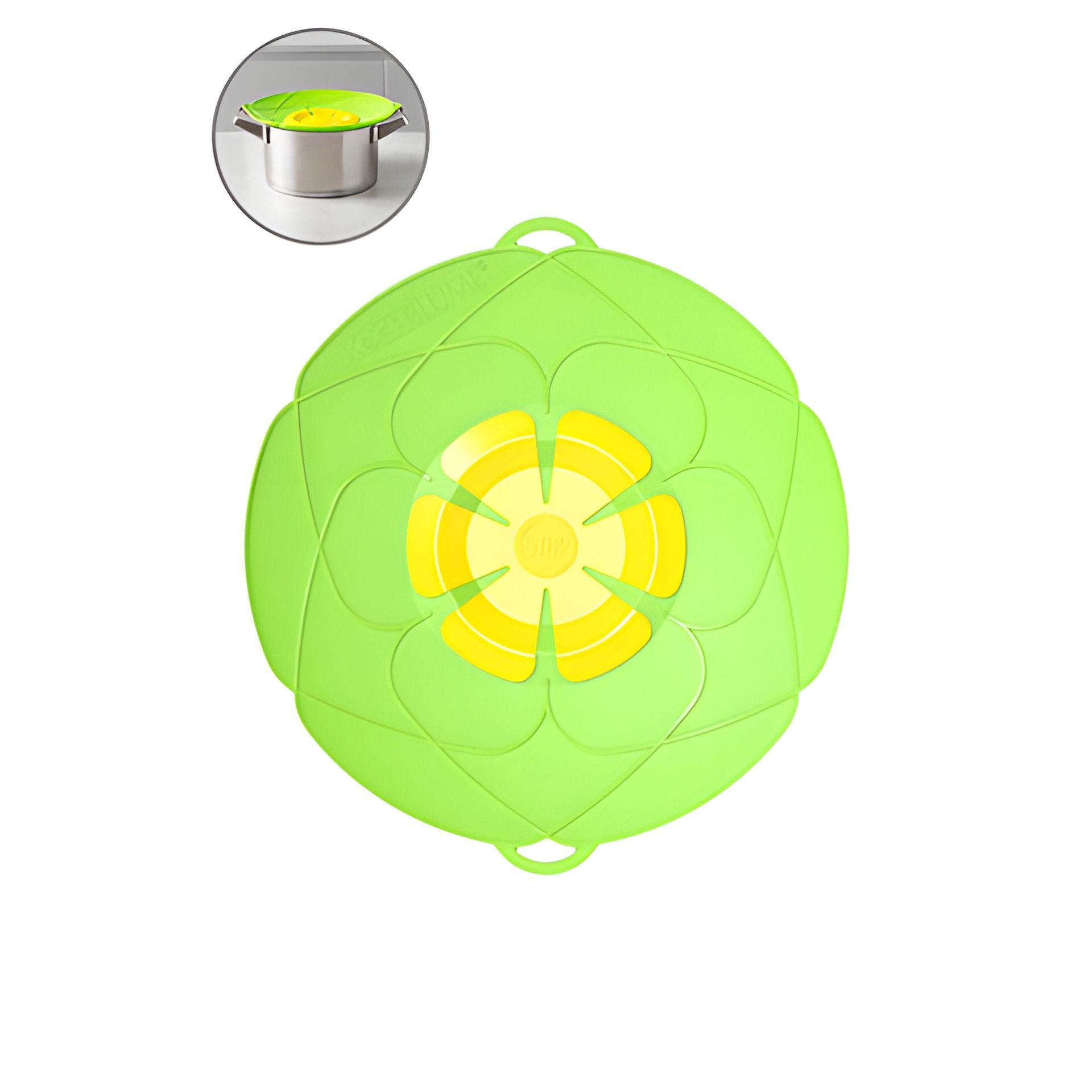 Kochblume Überkochschutz M limette
