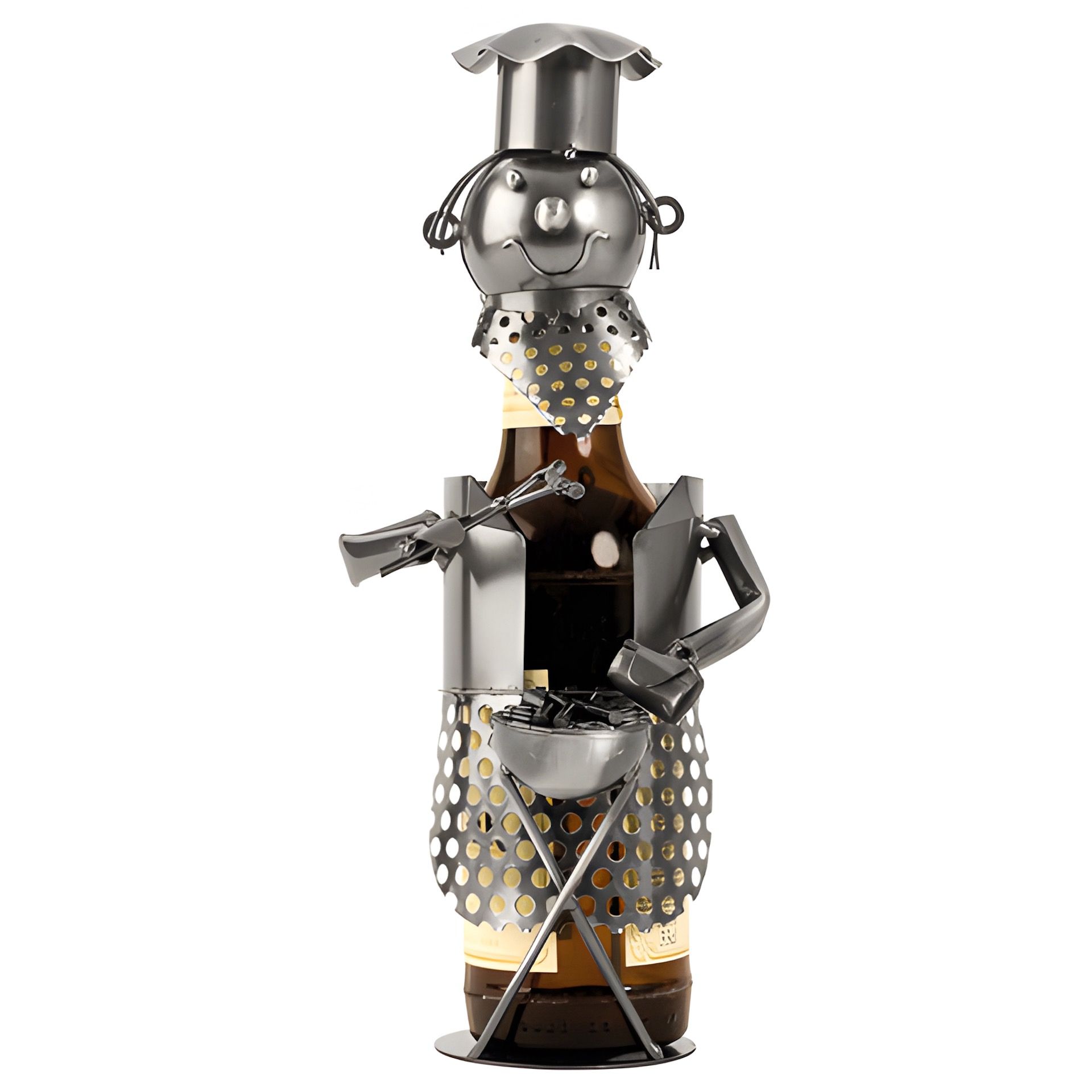 Bier-Flaschenhalter 'Grillmeister'