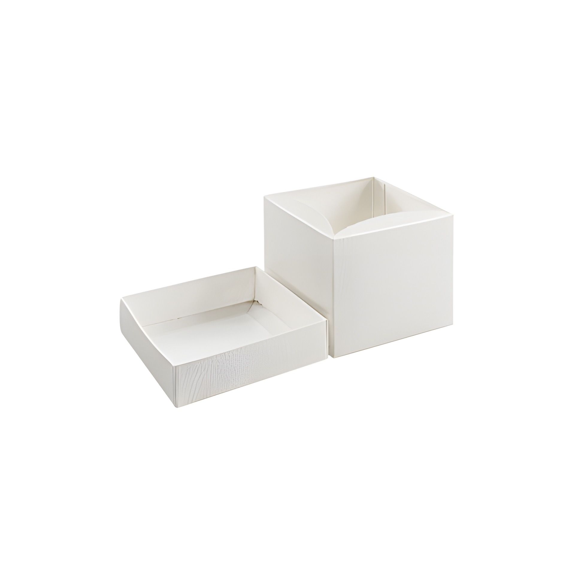 Geschenkbox 100 x 100 x 90 mm weiß