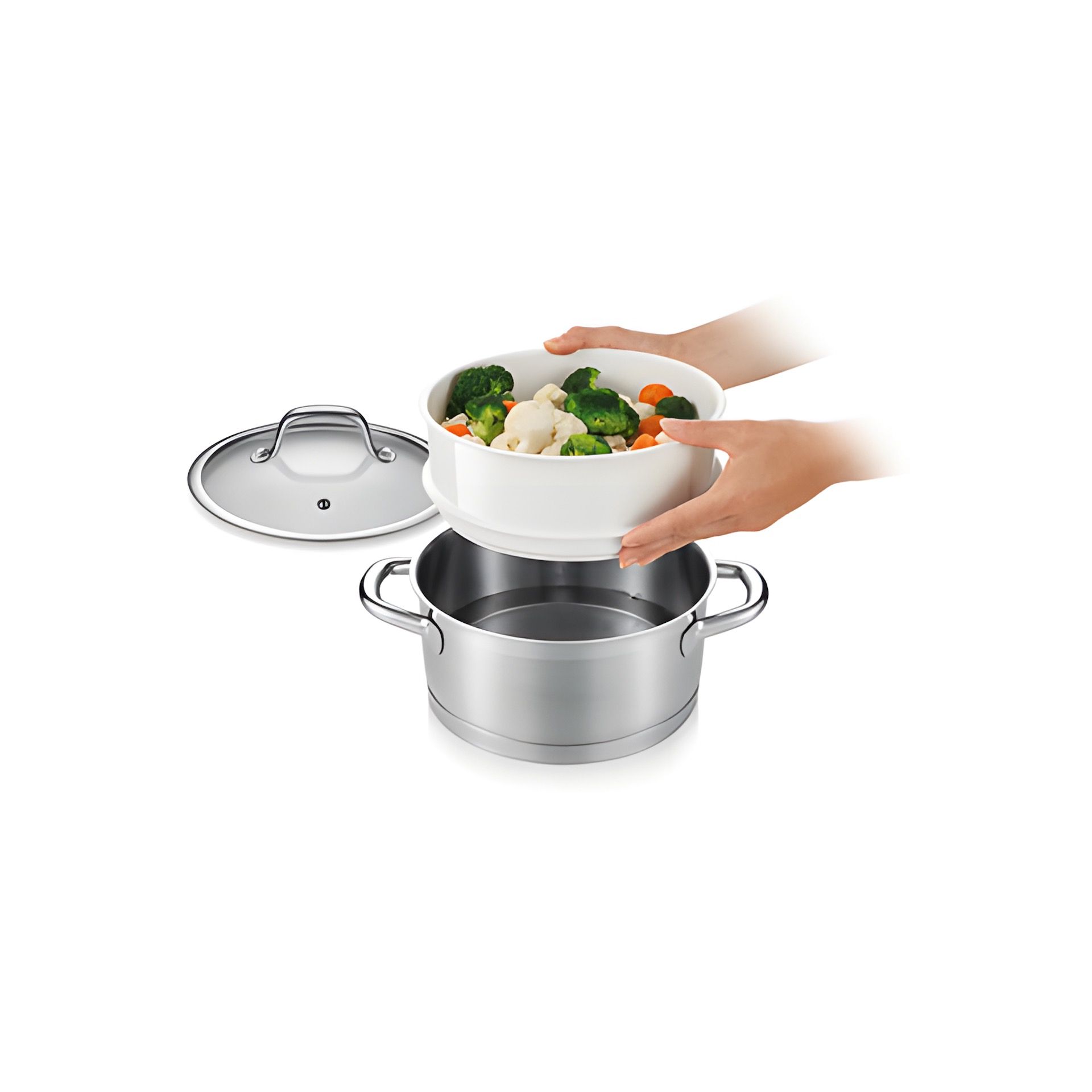 Dampfgareinsatz Ø 24 cm 'Presto Steam'