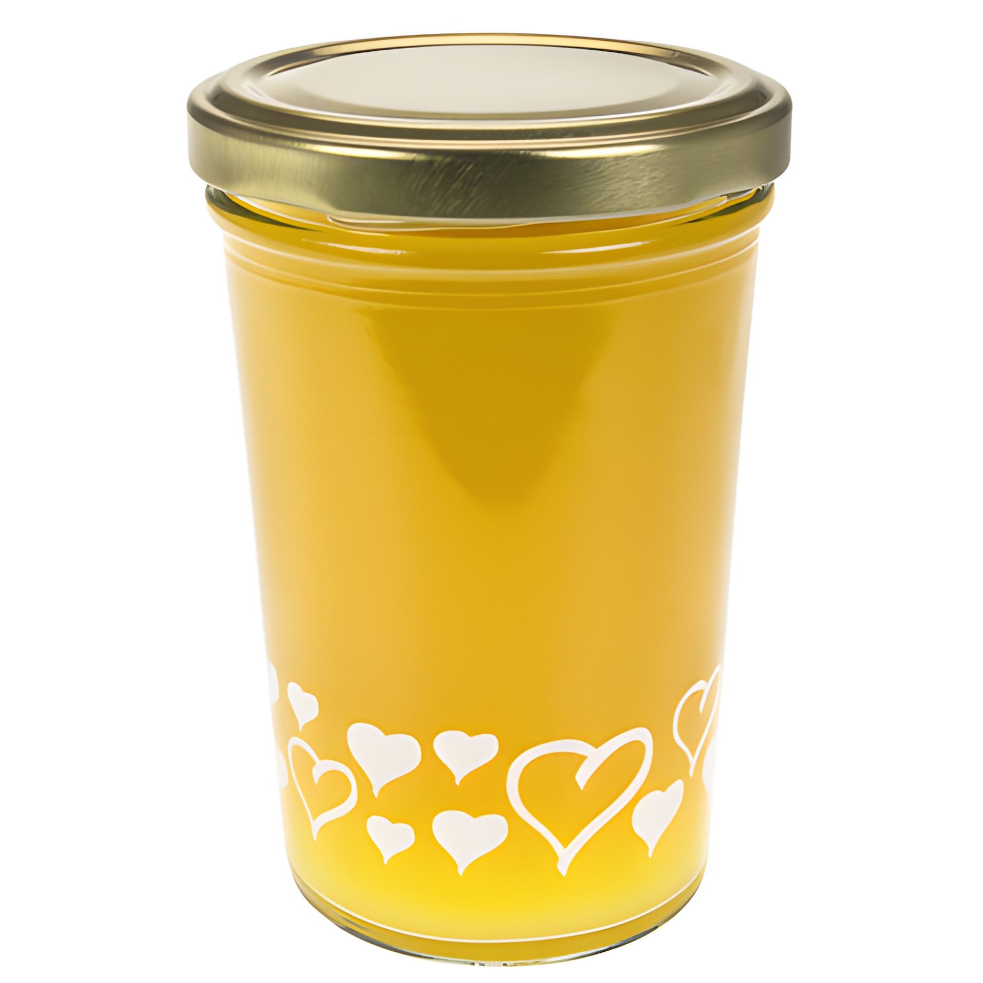 Becherglas 150 ml TO 66 'Herzen'