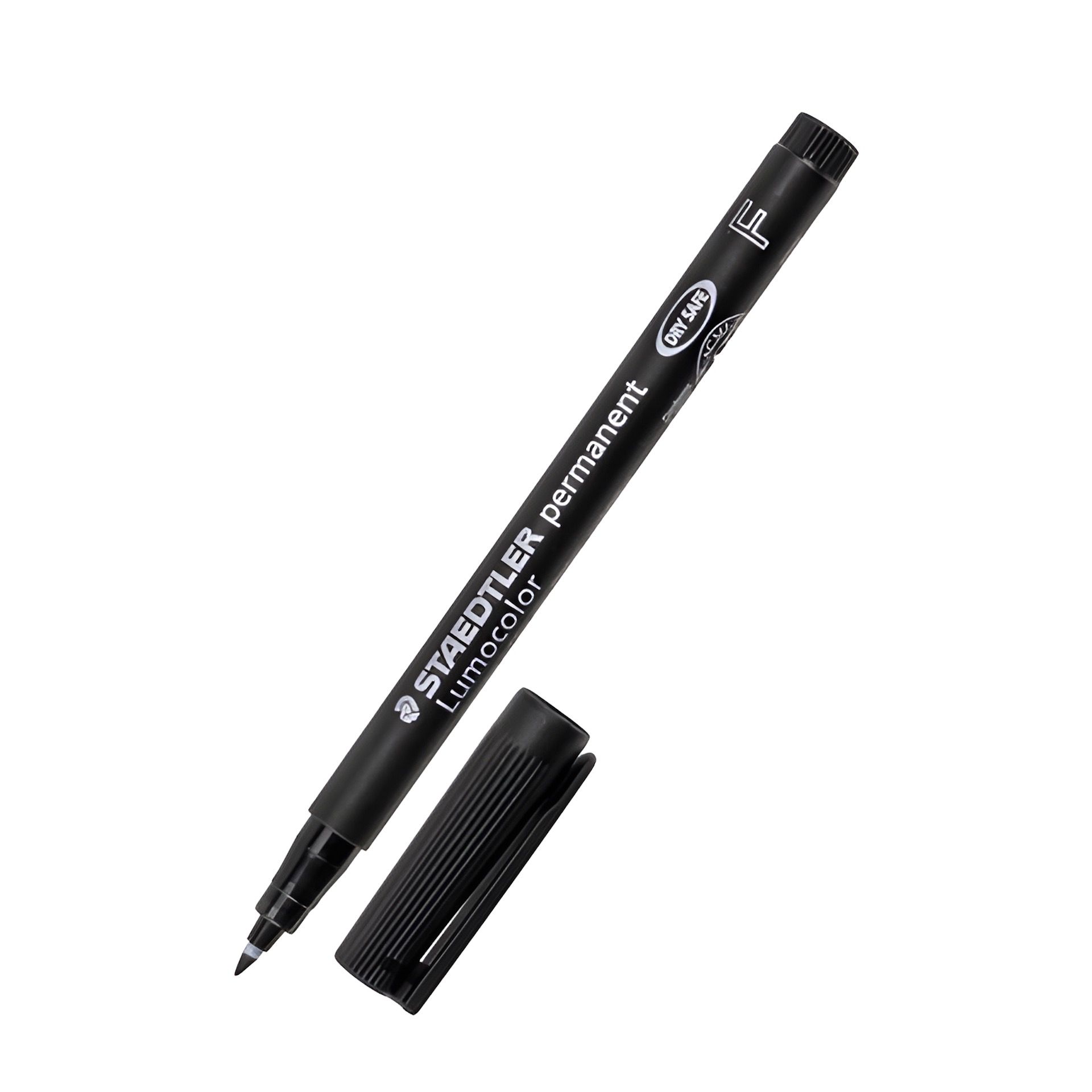 Permanent Marker Lumocolor schwarz F
