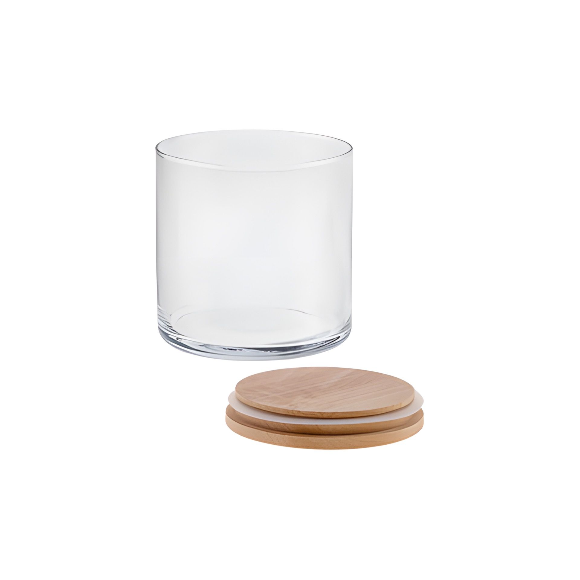 Vorratsglas 'Inga'  530 ml mit Holzdeckel
