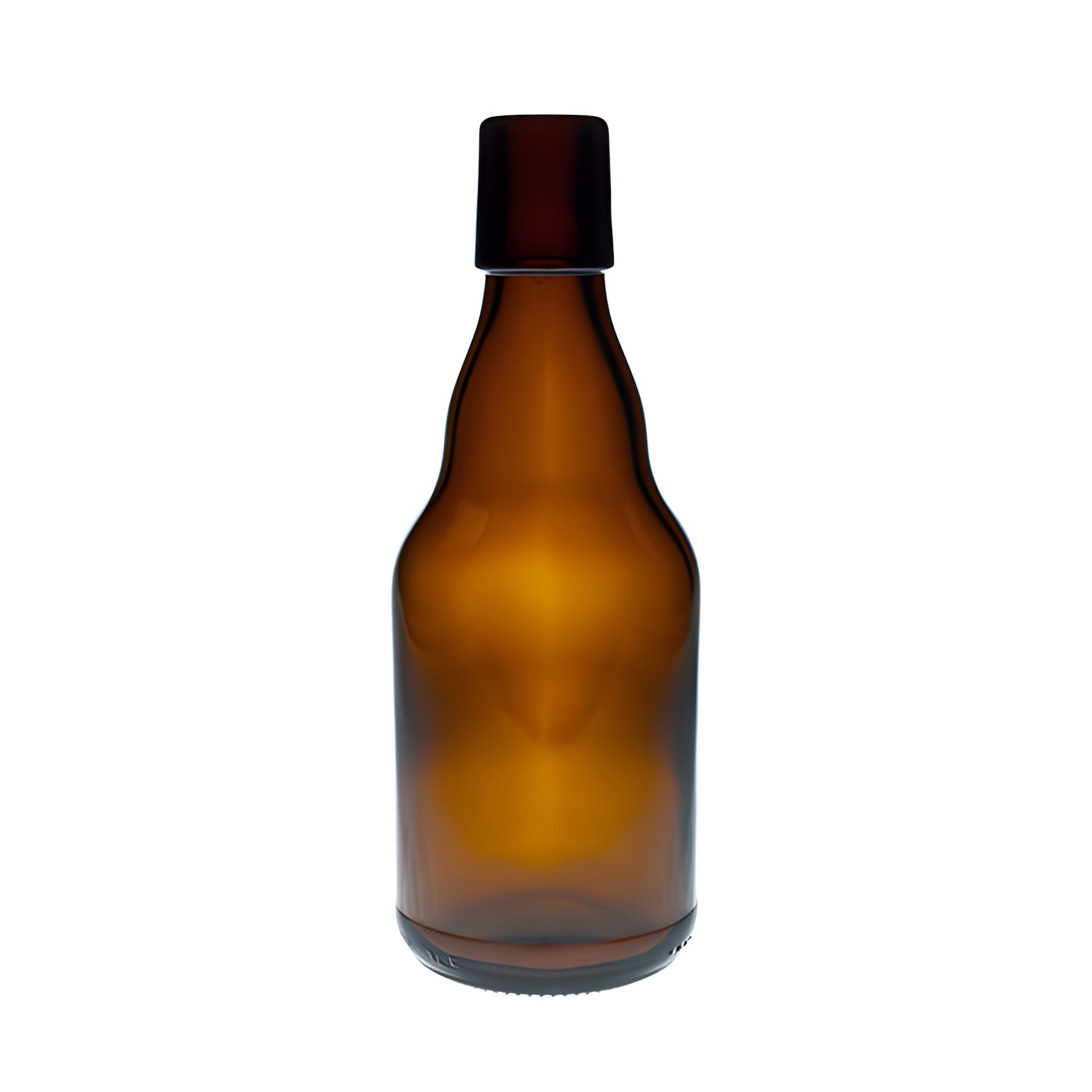 Bügelflasche  330 ml braun