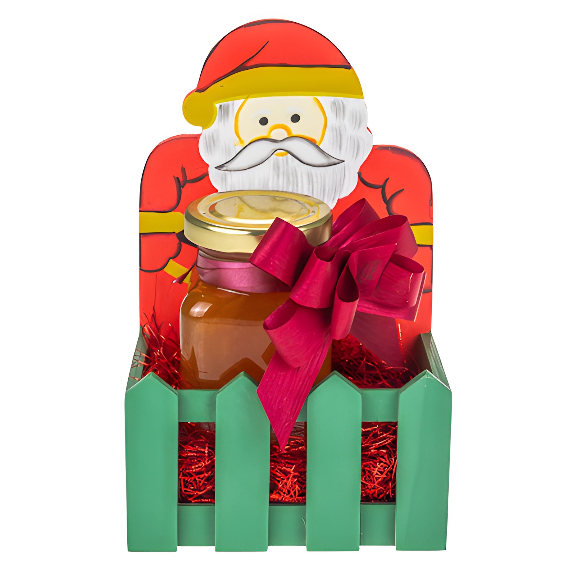 Holzkiste 'Weihnachtsmann', 12 x 8,5 x 19 cm