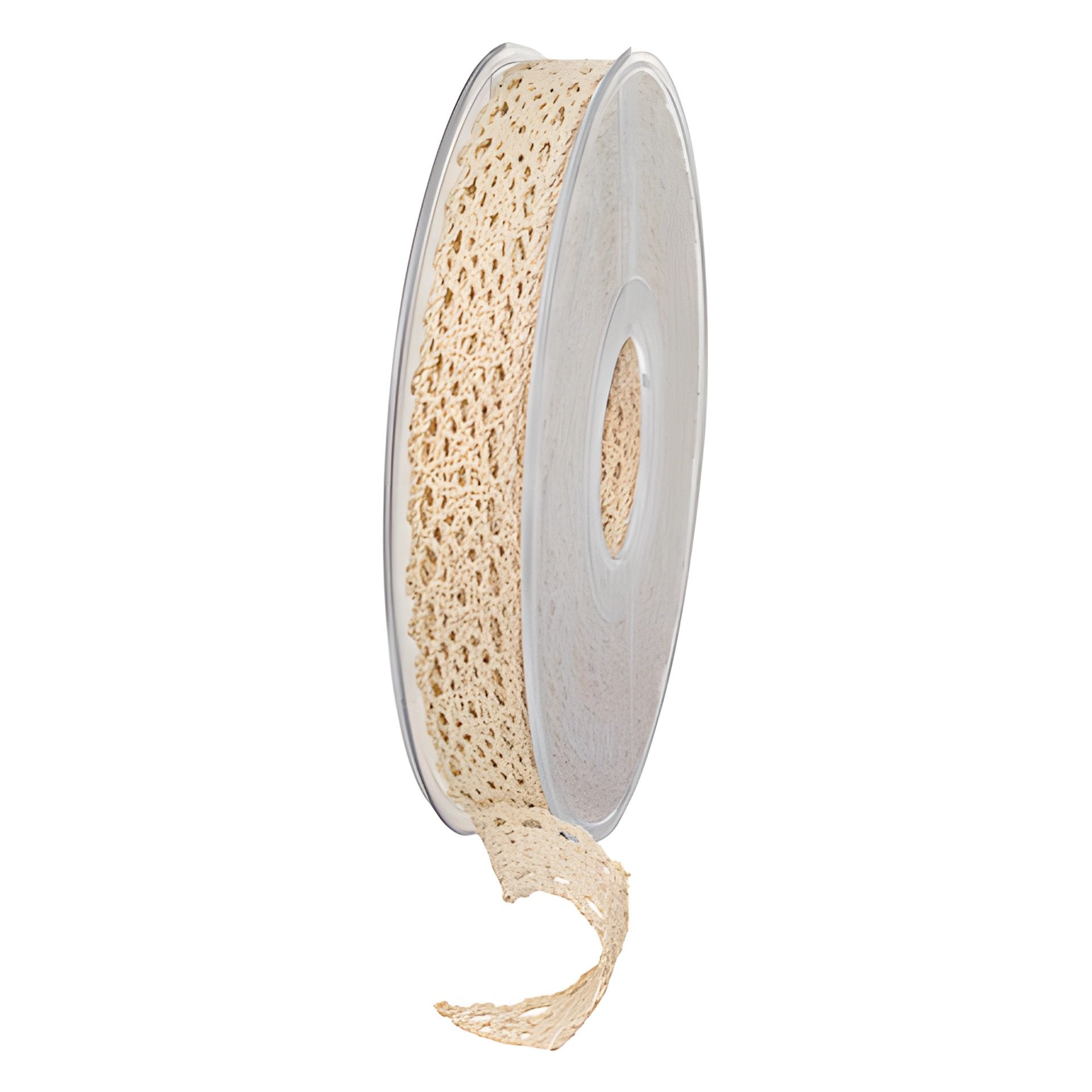 Spitzenband 10 m, 15 mm, creme