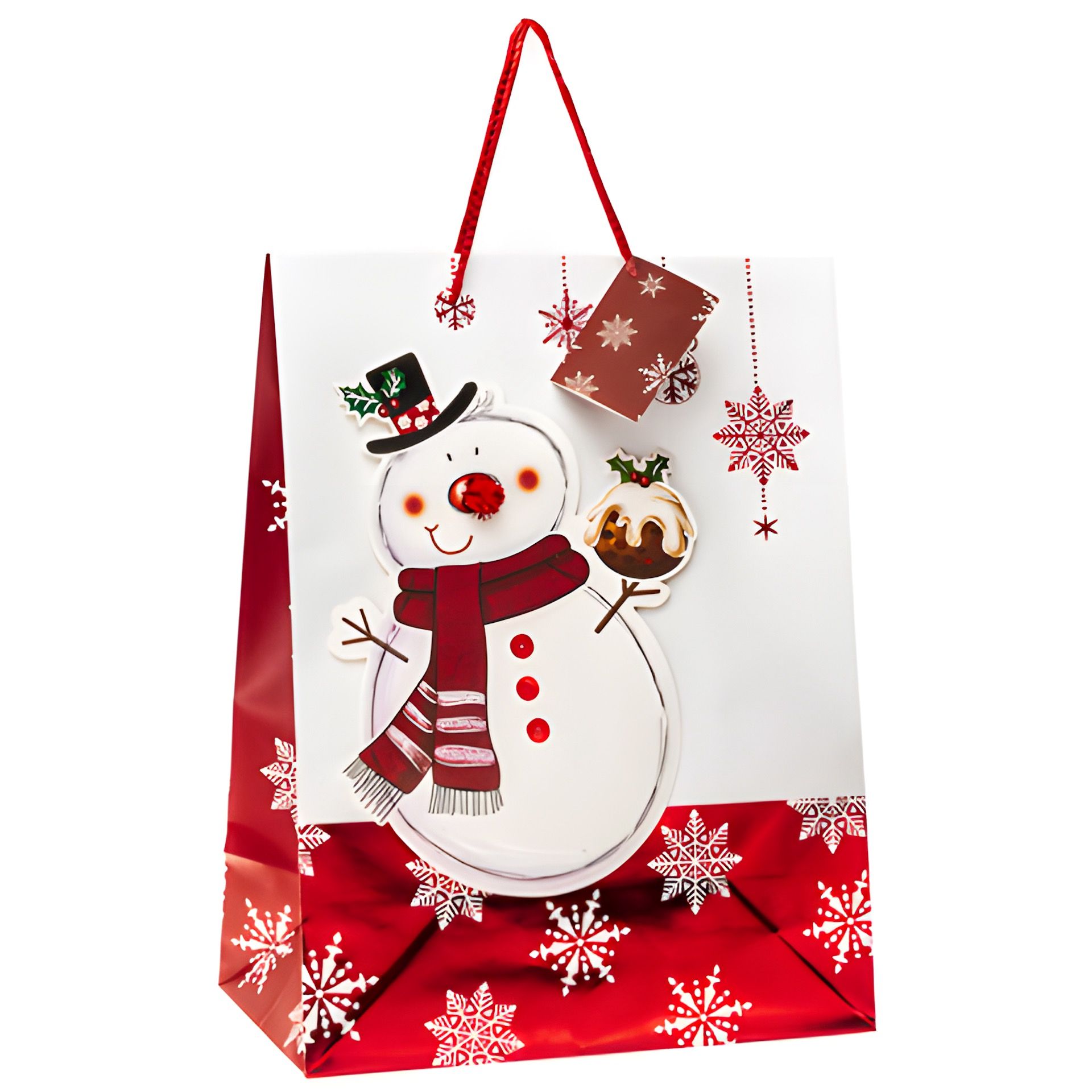 3D Geschenktüte 'Winter', XXL