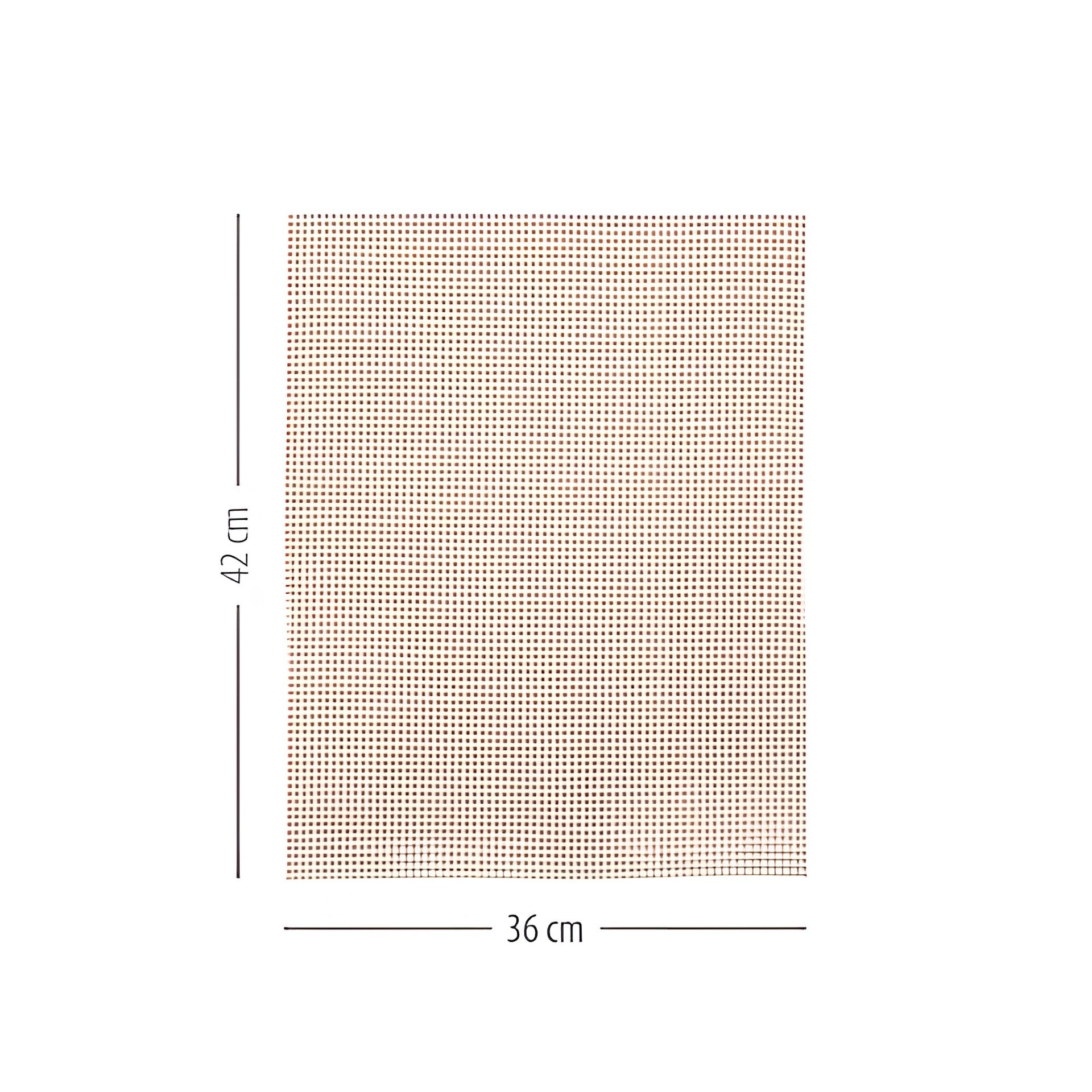 Backofen- und Grillmatte 'Gitter' 42 x 36 cm