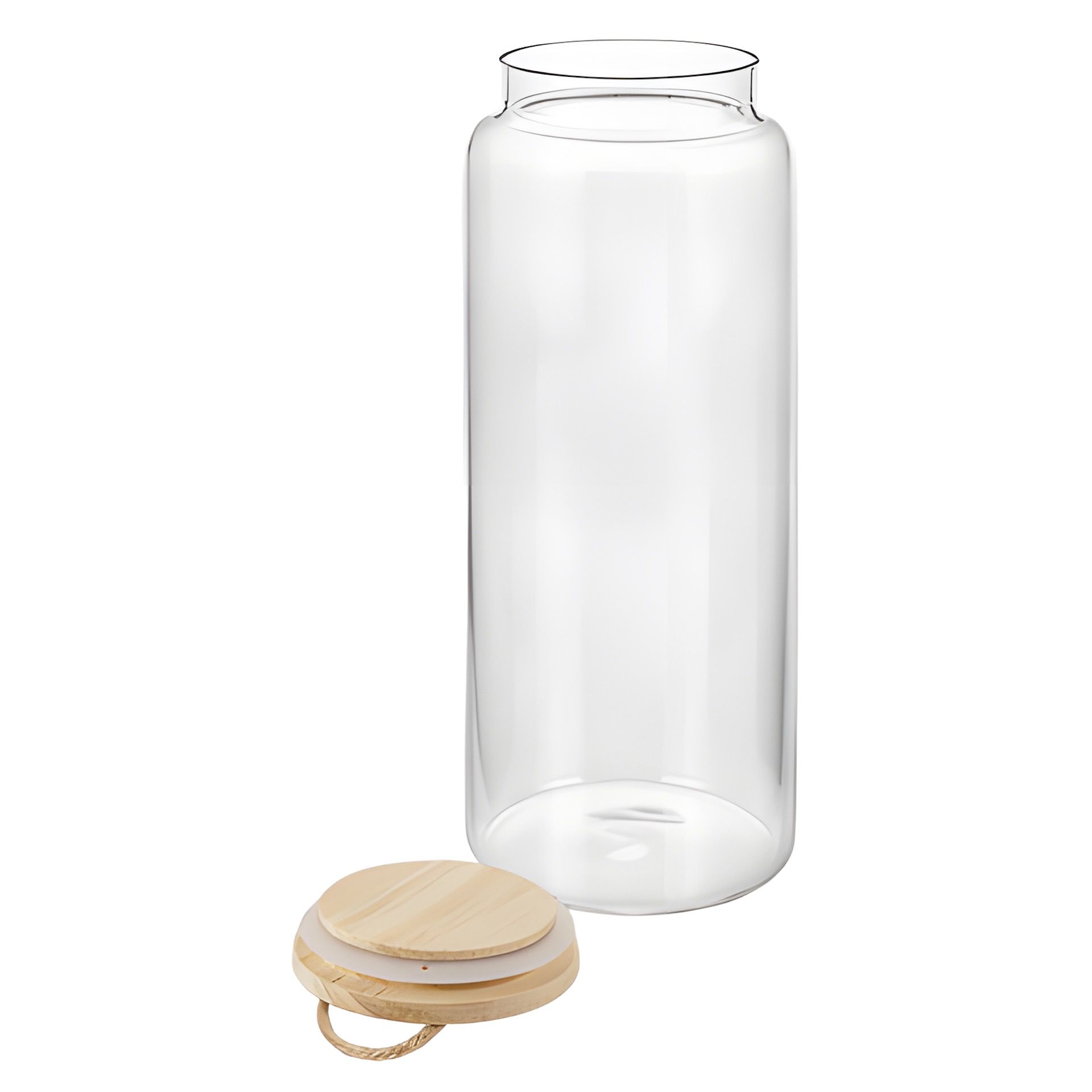 Vorratsglas 1600 ml mit Holzdeckel