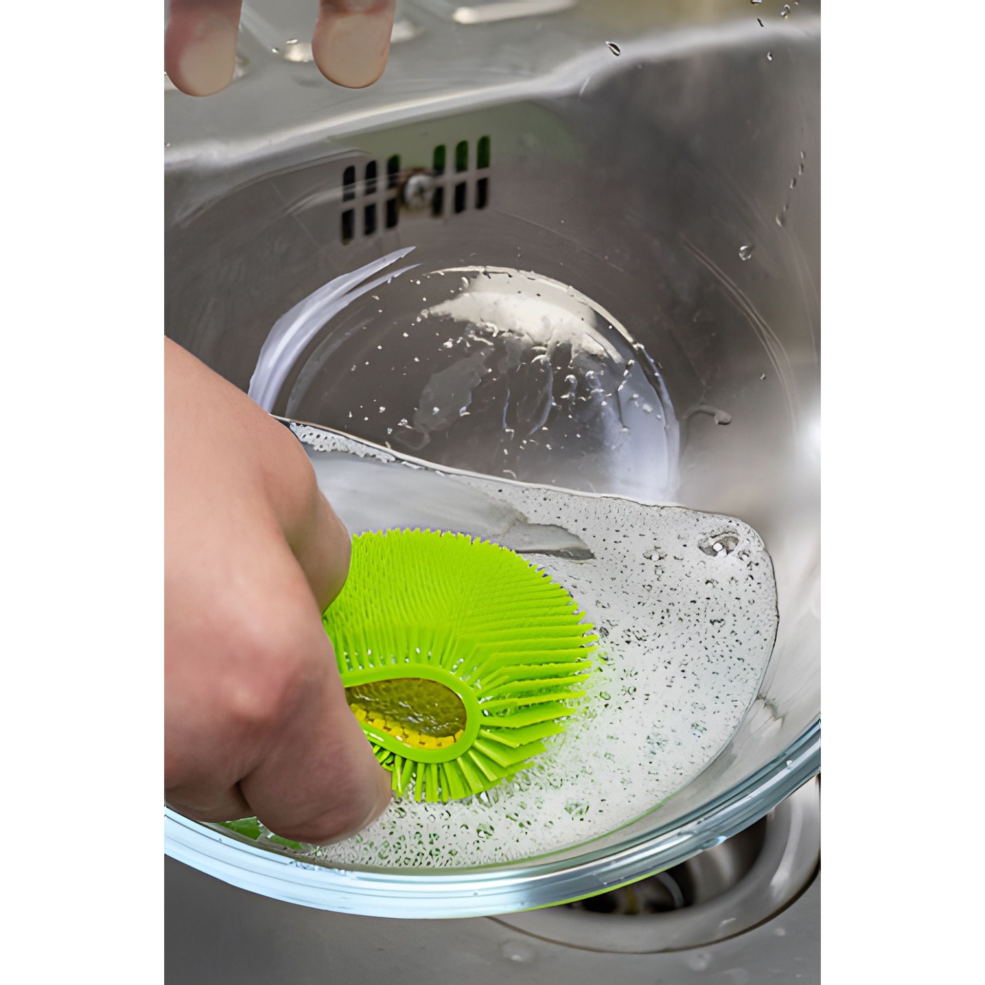 Kochblume Scrubby limette-gelb