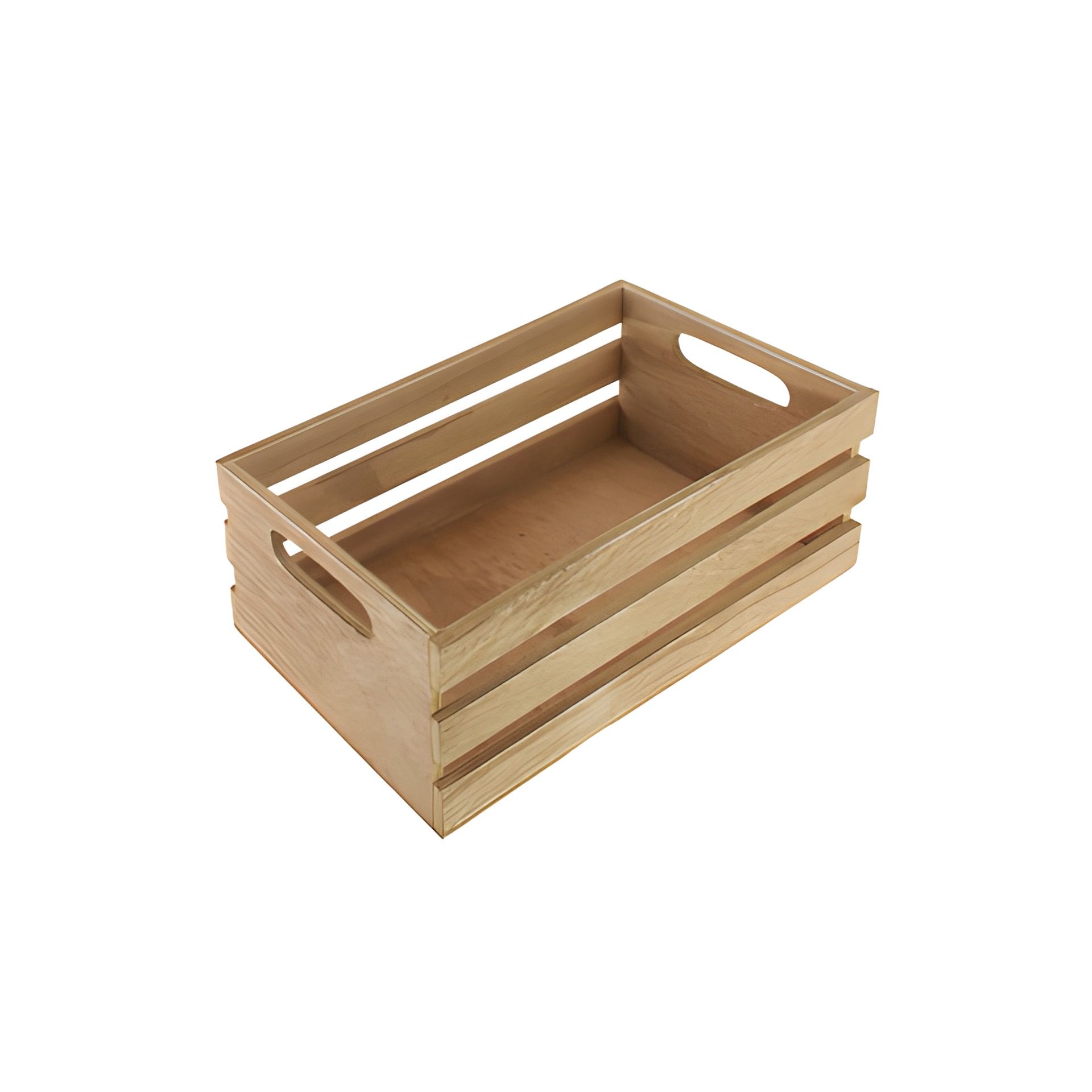 Holzkiste natur 31 x 19 cm