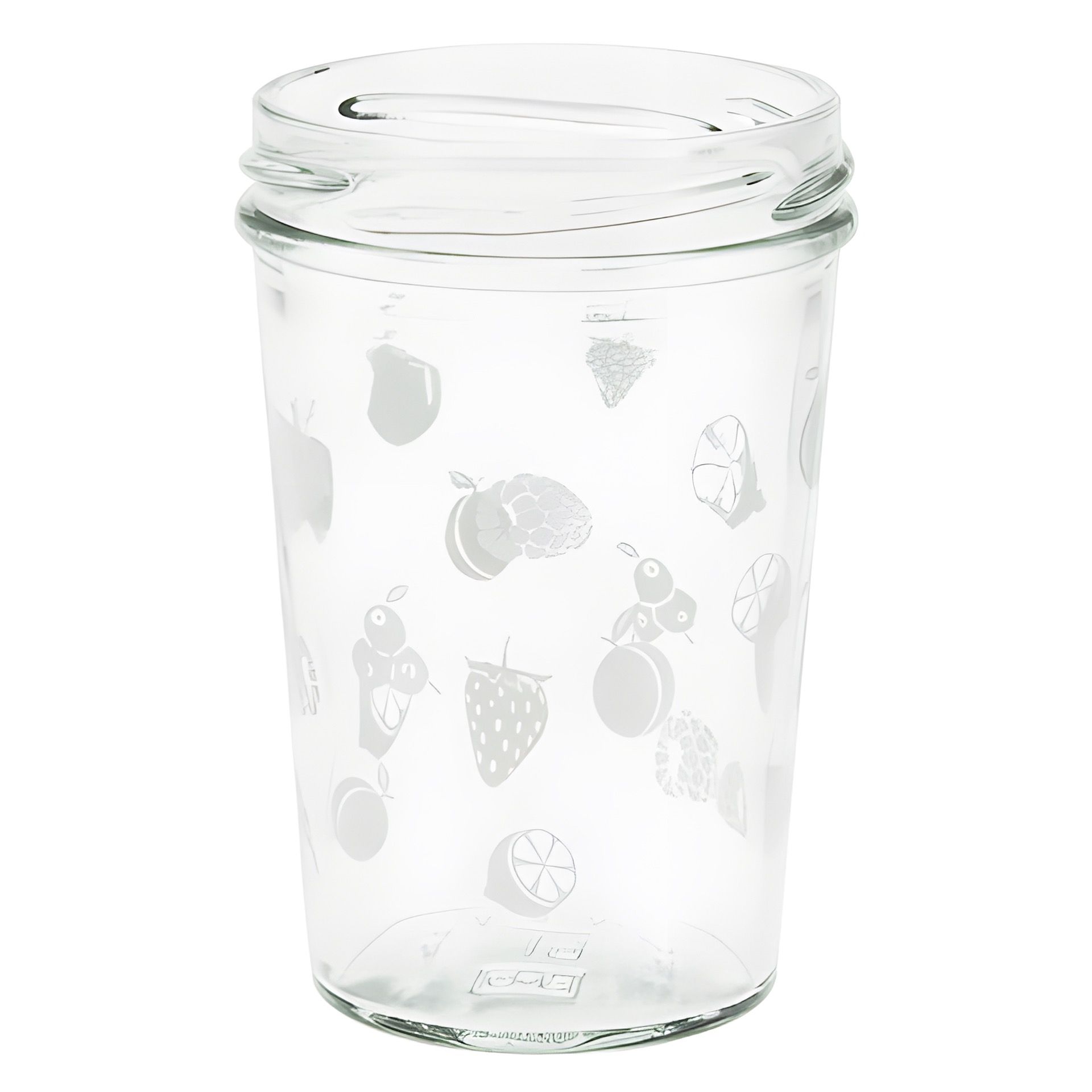 Becherglas 150 ml TO 66 'Obst weiß'