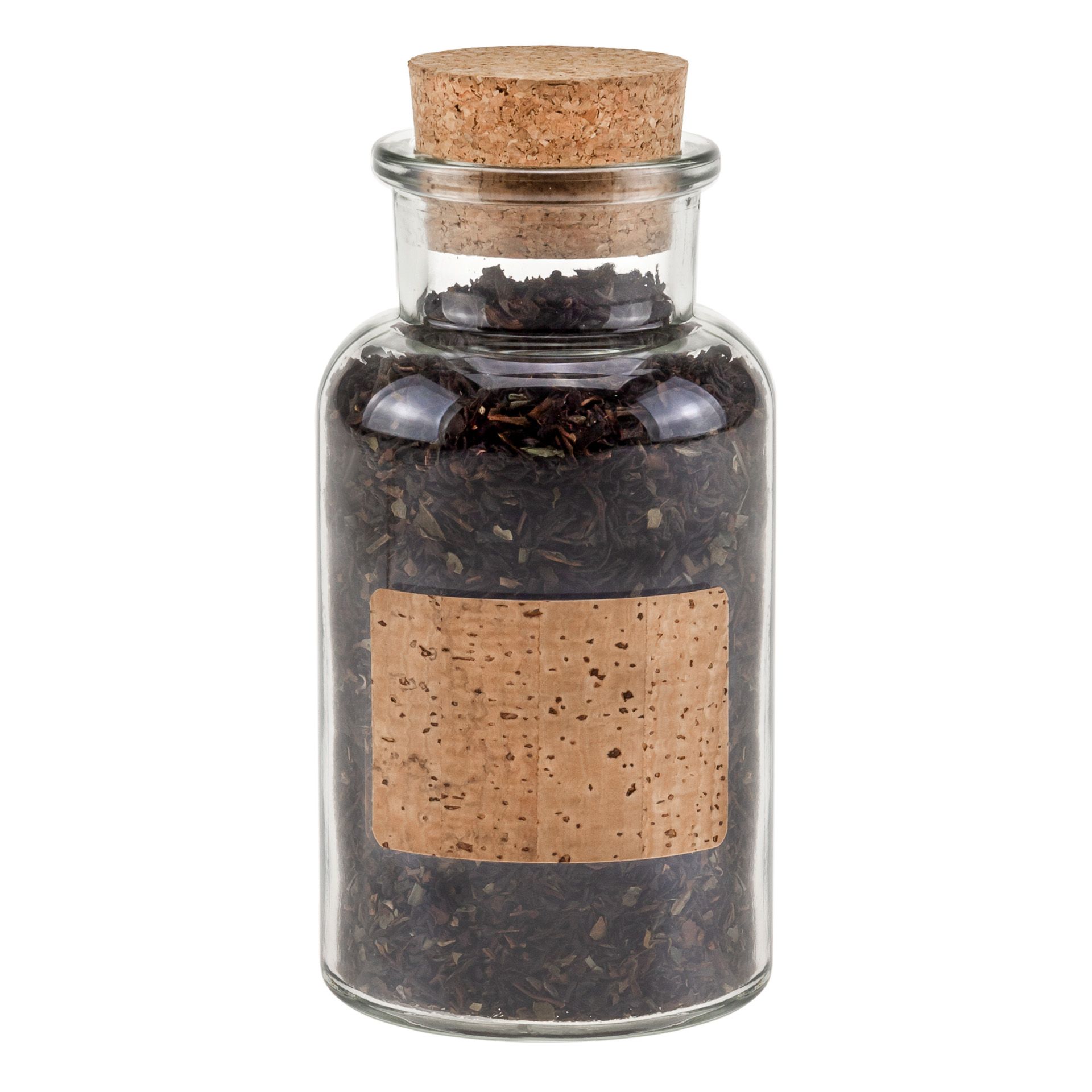 Korkenglas  300 ml rund