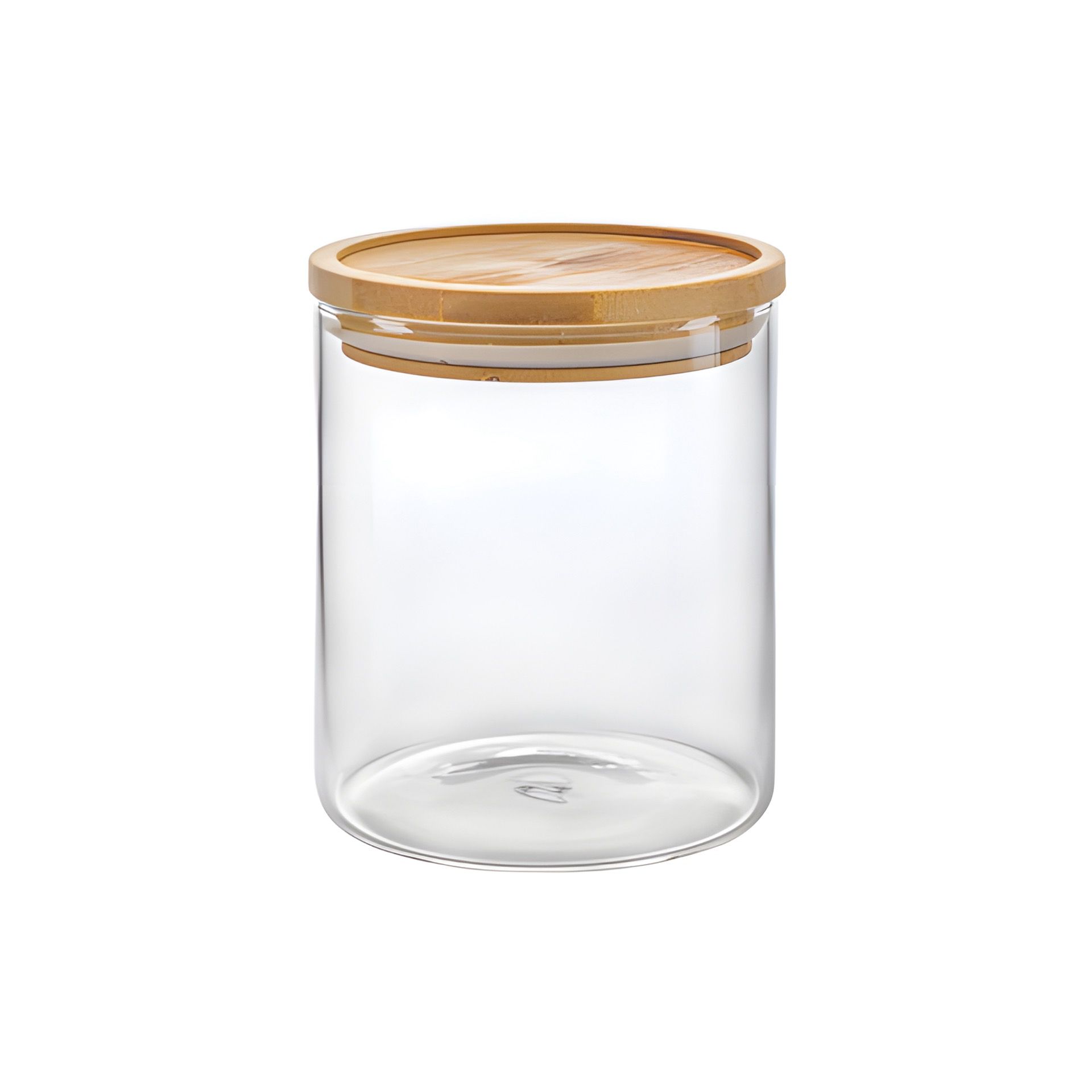 Vorratsglas  600 ml mit Bambusdeckel