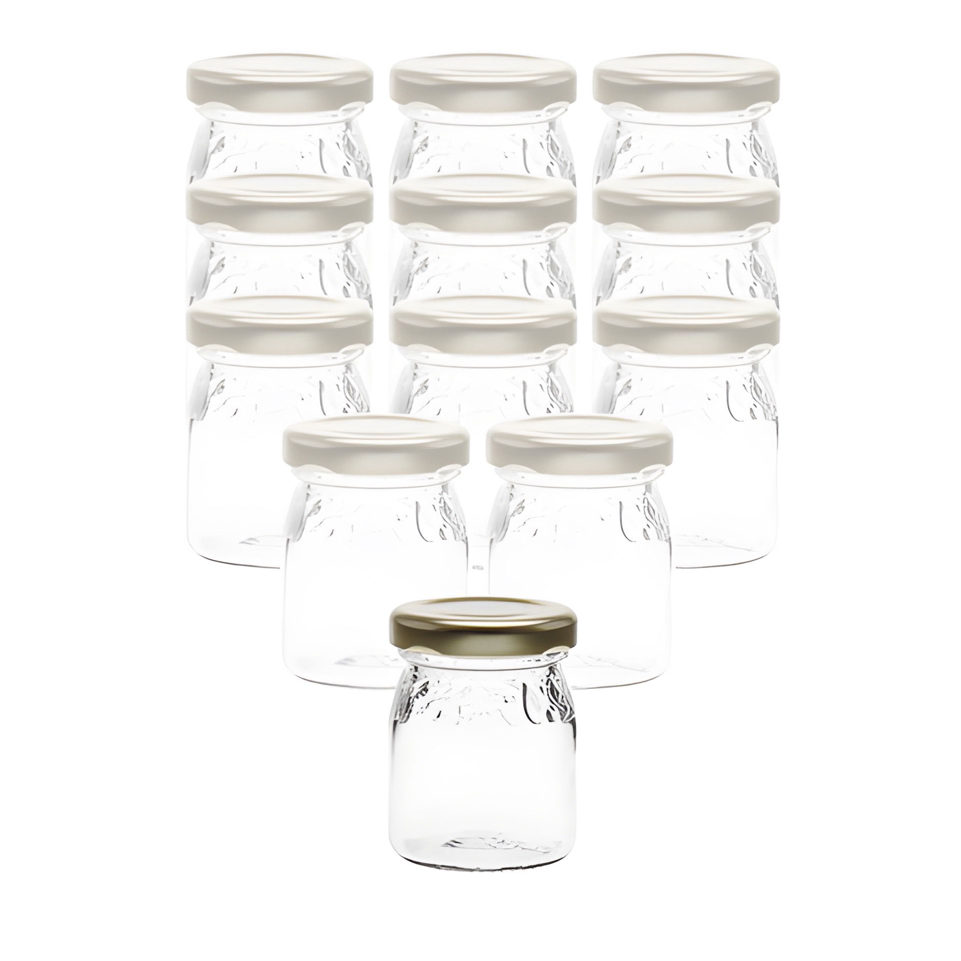 Set Schmuckglas 'Fruchtdekor'  50 ml mit Deckel