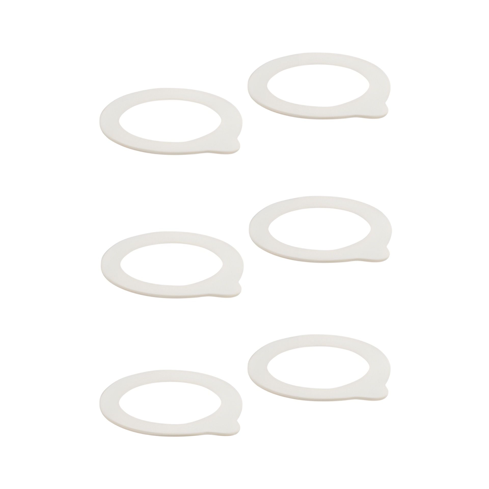 Dichtungsring 68 x 94 mm weiß, 6 Stück