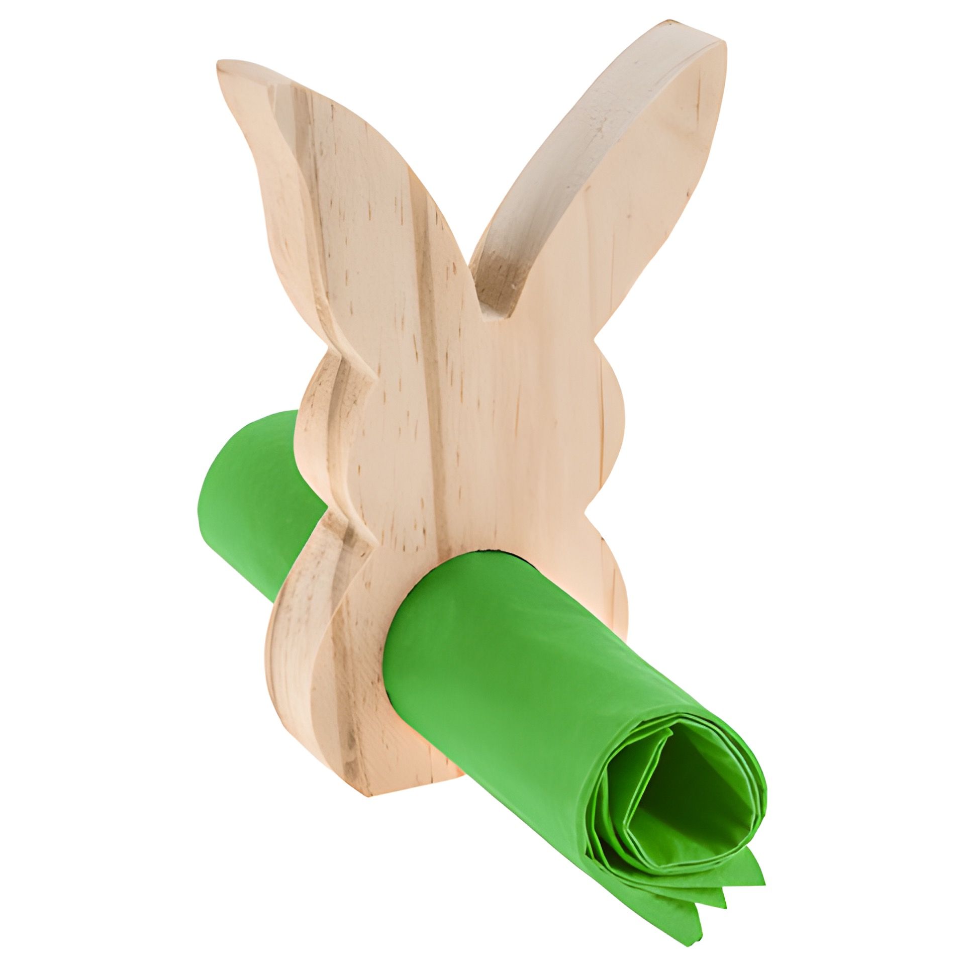 Serviettenhalter 'Hase' aus Holz, 10 x 15 cm