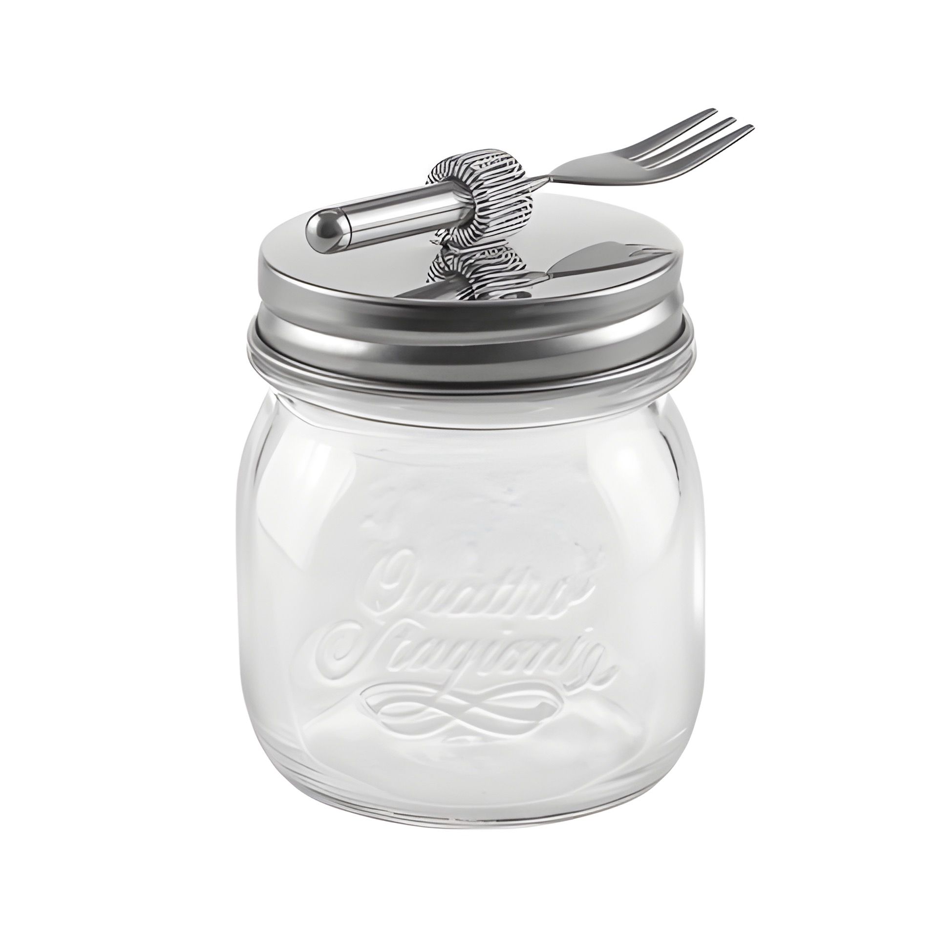 HappyTappi CT 70 Snackglas 250 ml mit Gabel
