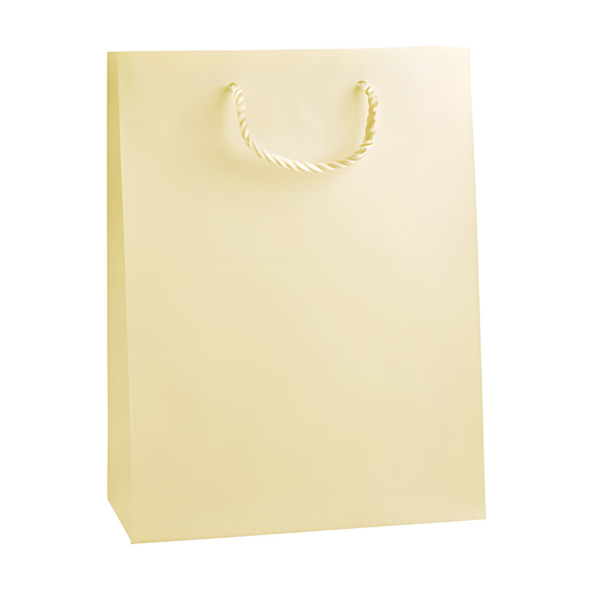 Geschenktüte creme, groß