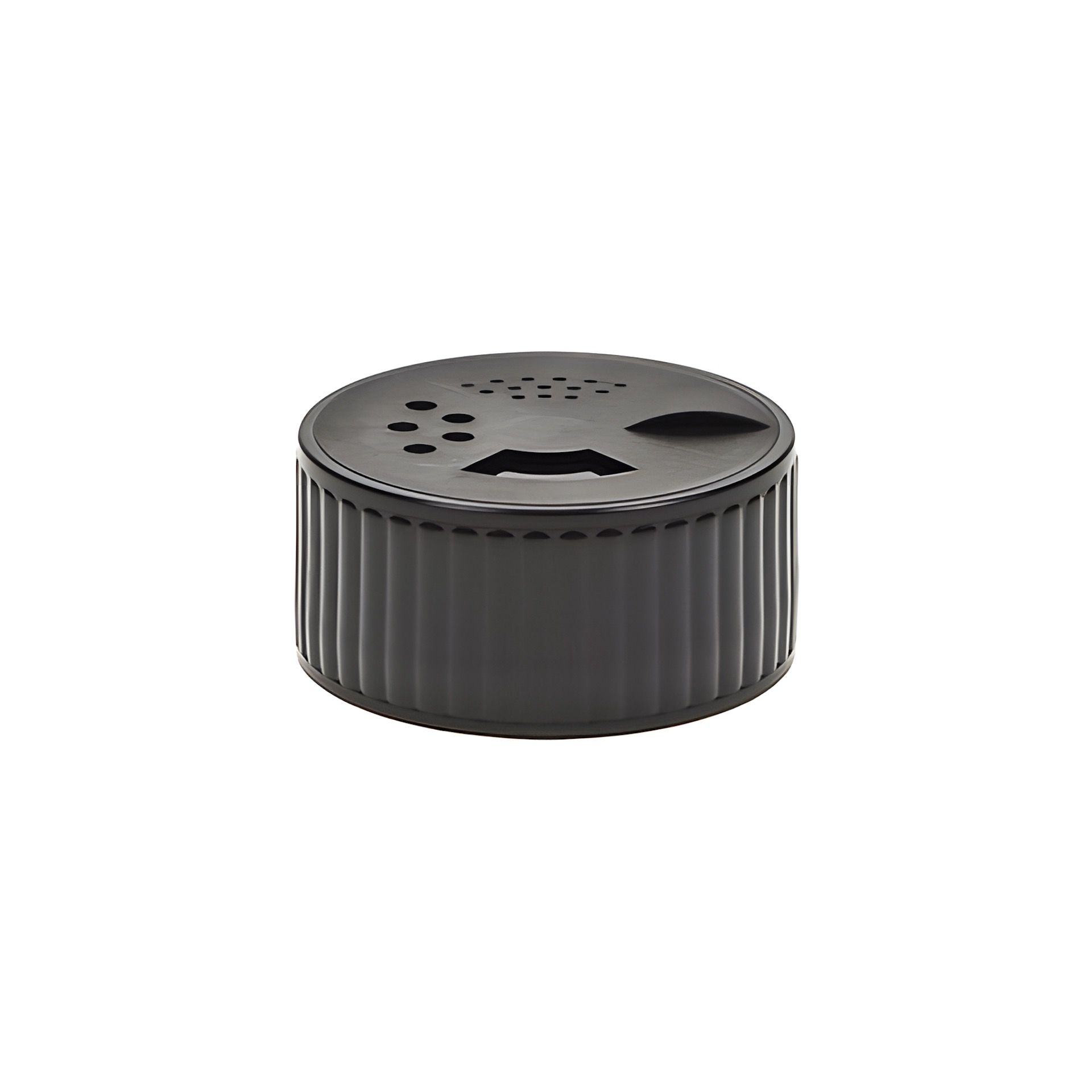 Streuverschluss schwarz für Gewürzglas 95 ml und 100 ml