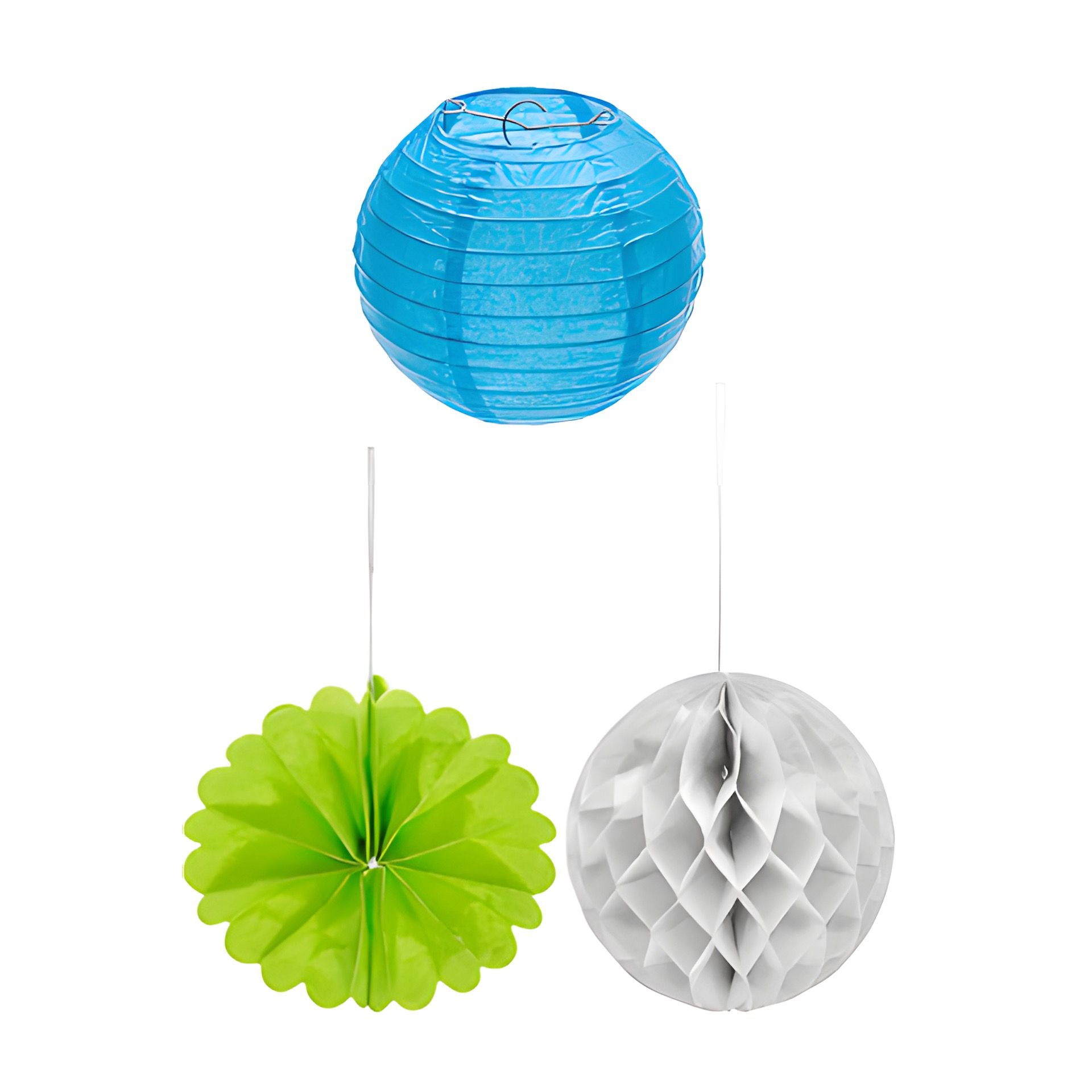 Party-Lampion Set, 12-teilig