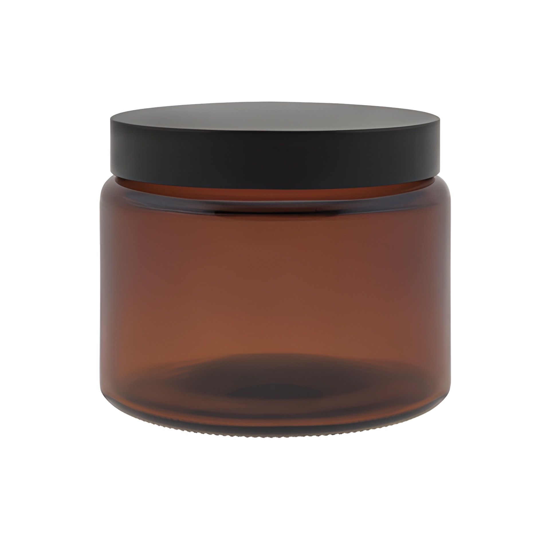 Tiegel 500 ml braun