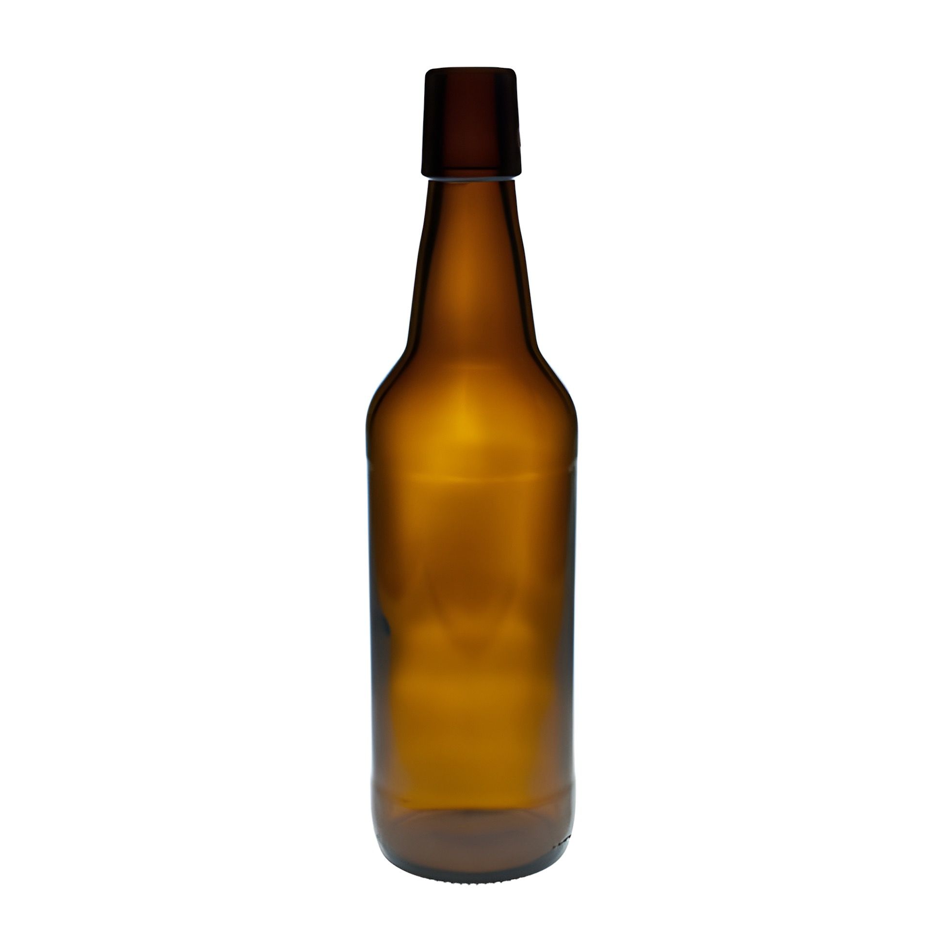 Bügelflasche  500 ml braun