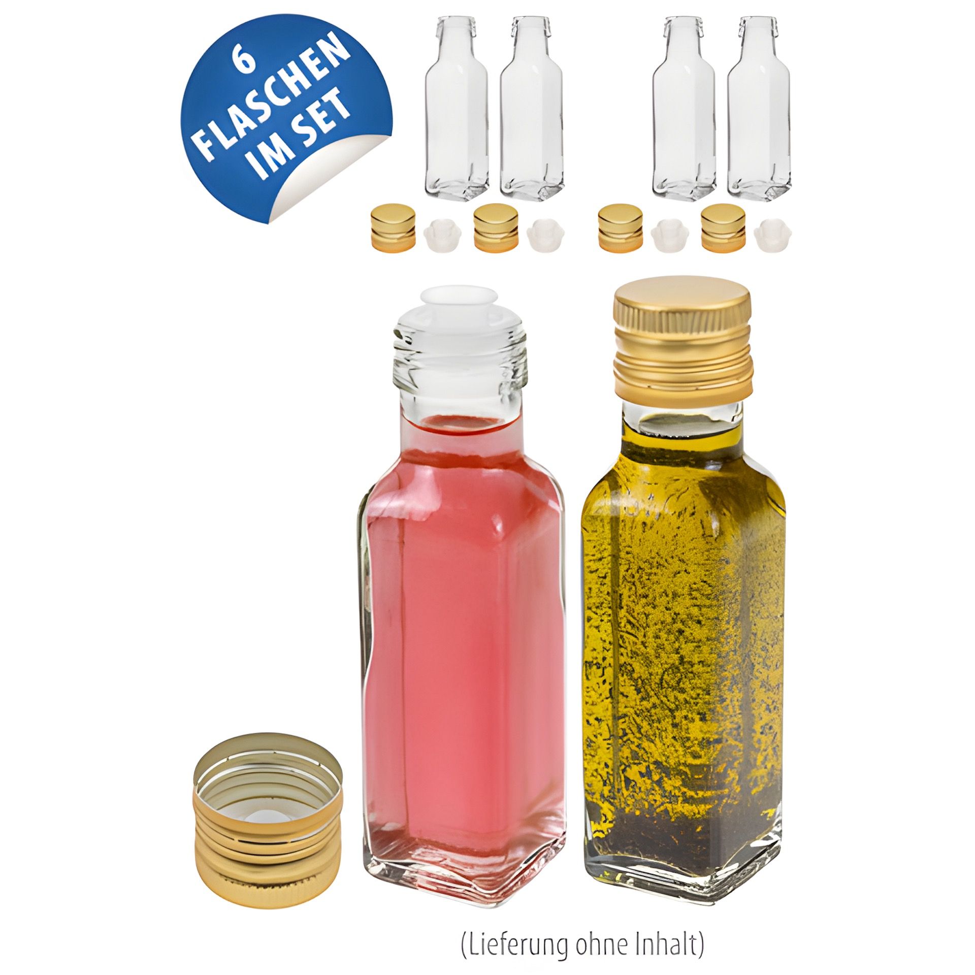 Marasca 100 ml mit Ausgießer, 6er Set
