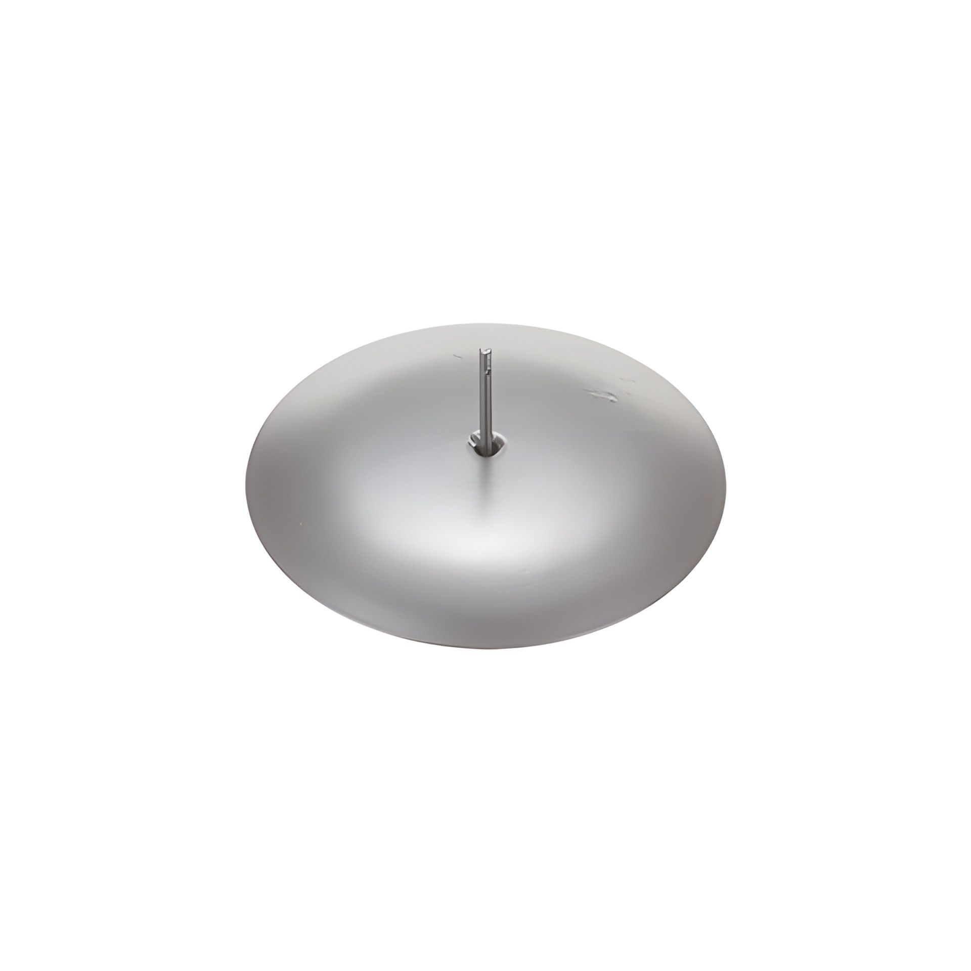 Kerzenhalter 'Adventskranz' Ø 8 cm, silber, 4 Stück