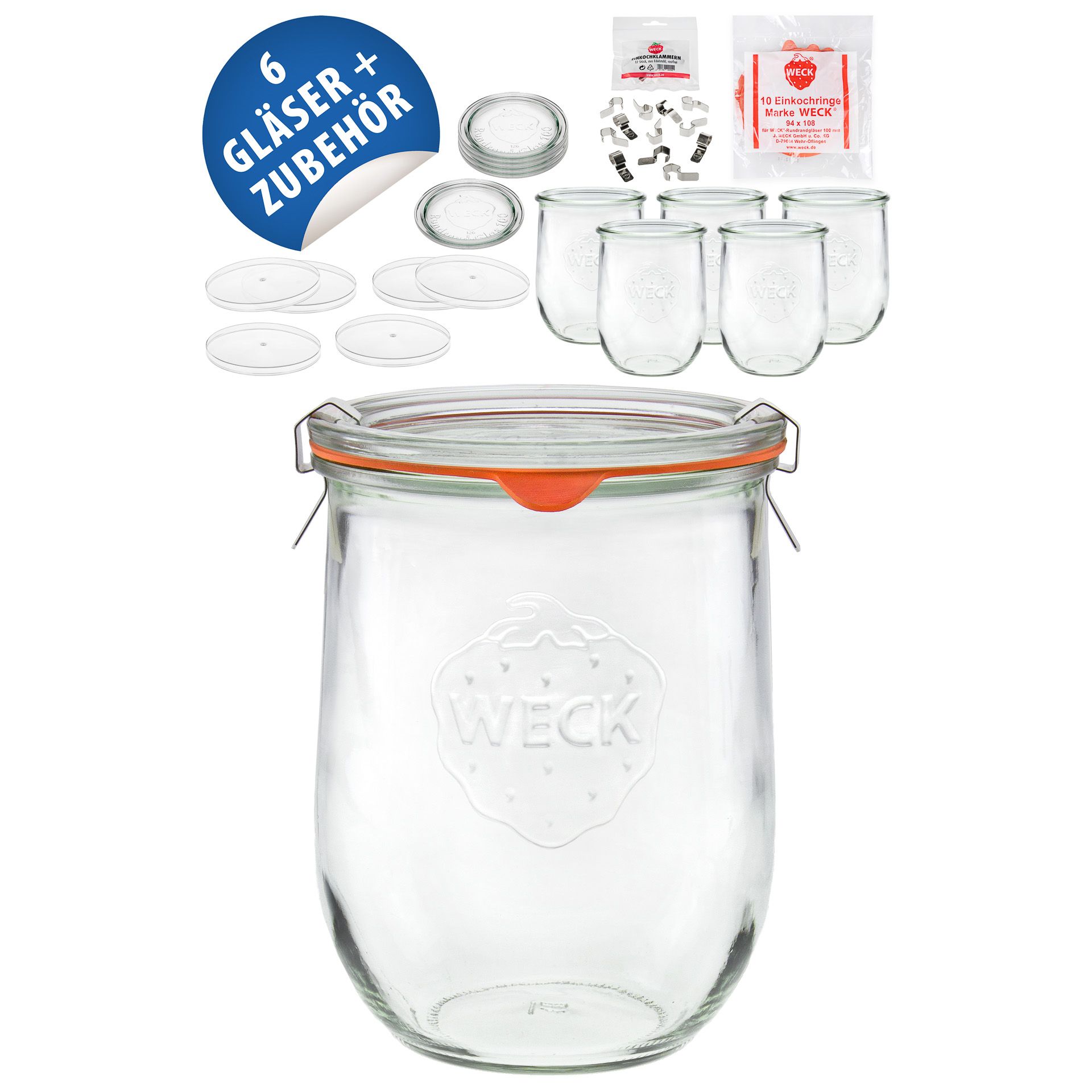 Weck Mini Einkochglas Einmachglas Tulpenglas 220 Ml