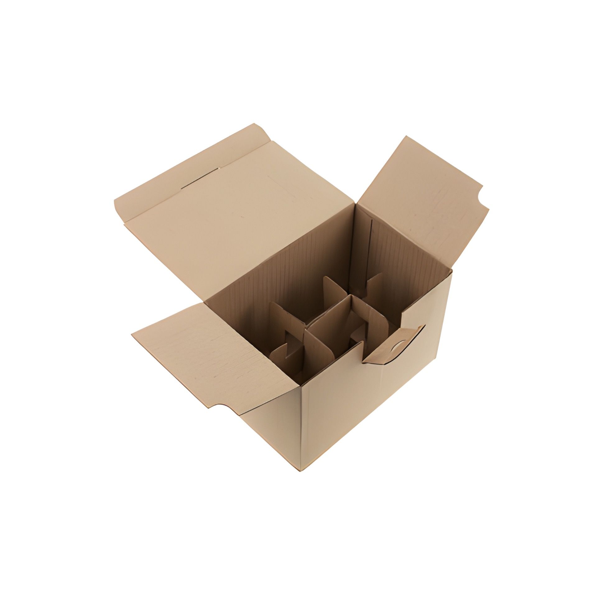 Automatikkarton 195 x 130 x 140 mm, 6er Gefache