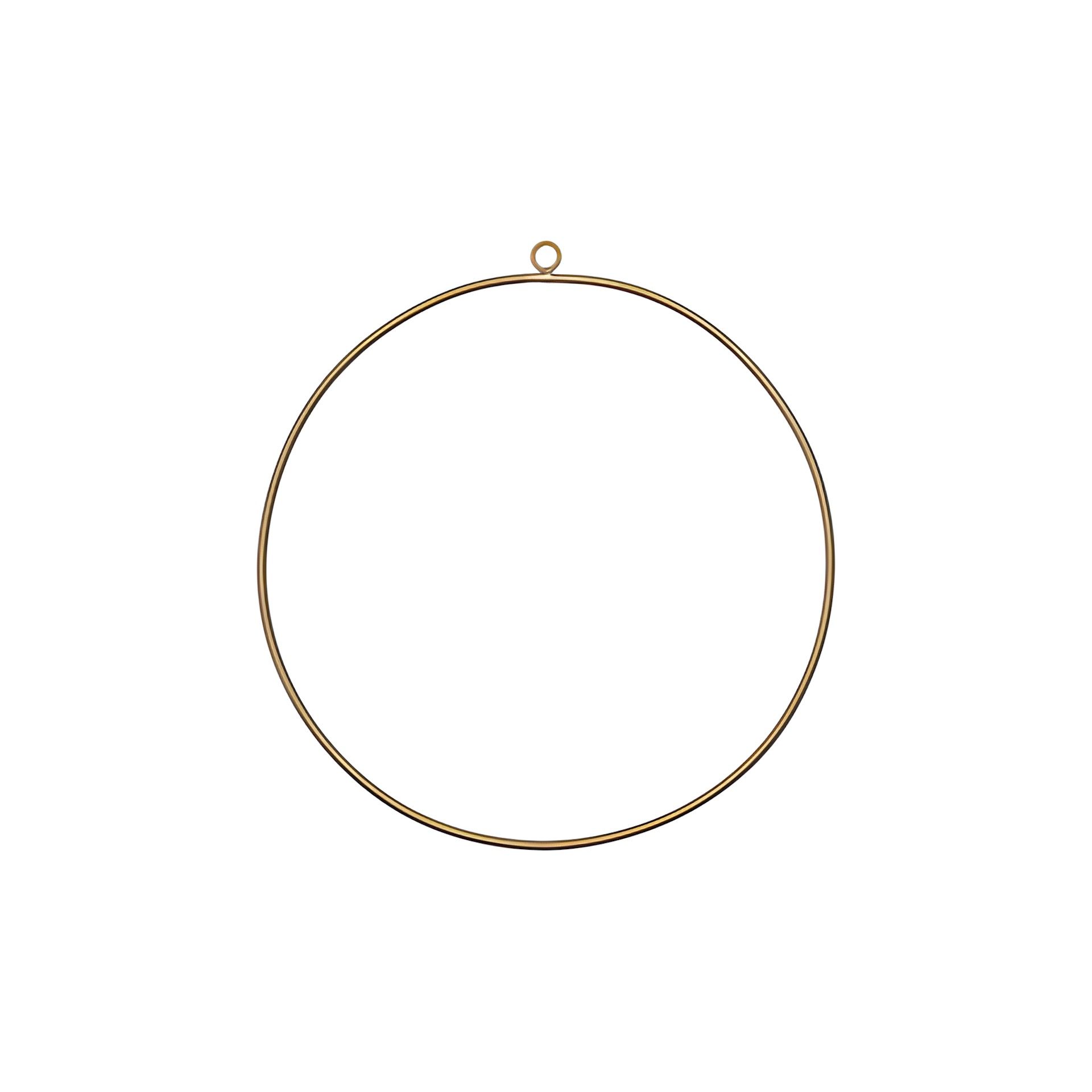 Dekoring mit Öse, gold, Ø 25 cm